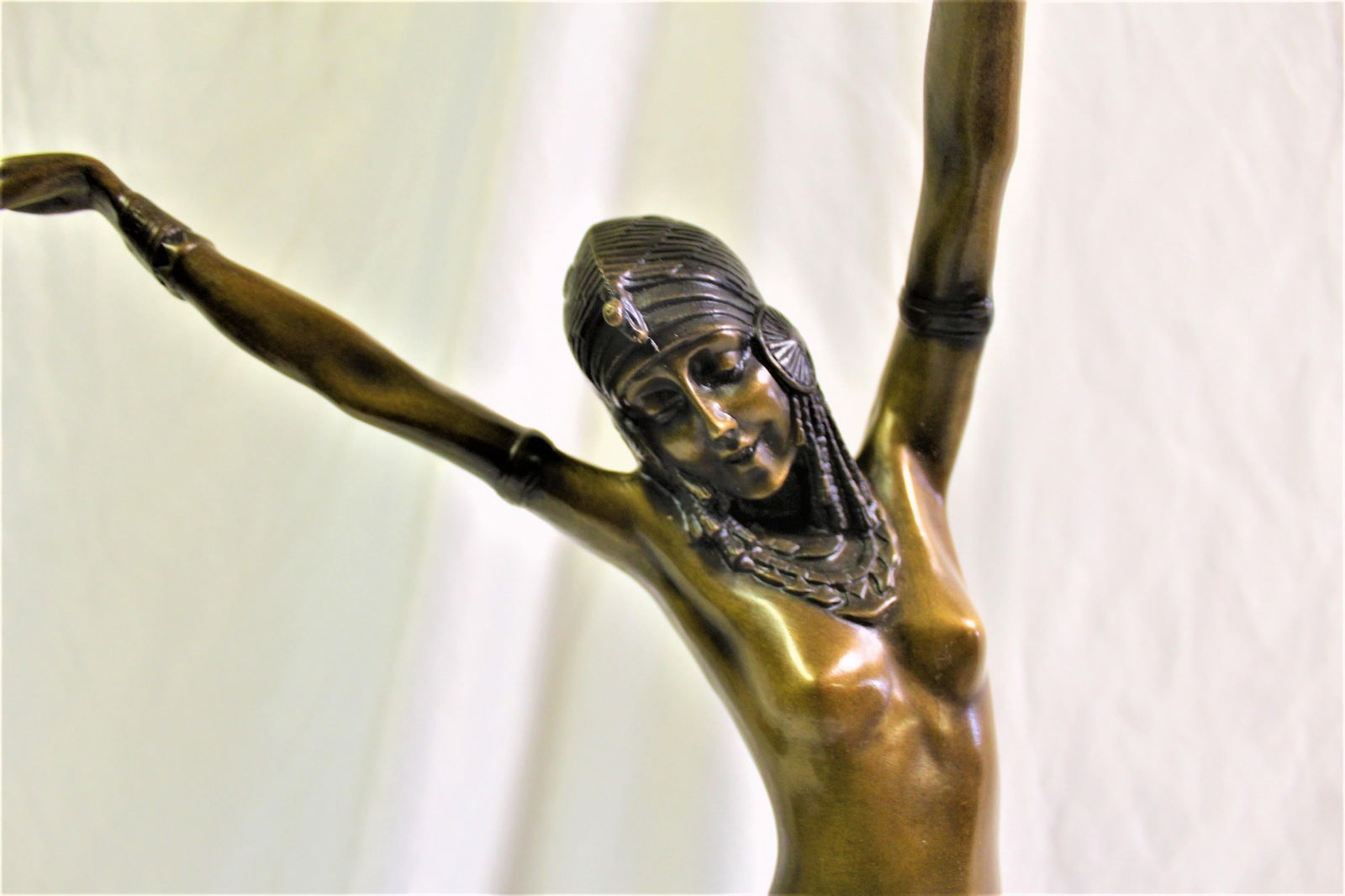 Art Deco Egyptian Dancer in the Manner of Chiparus - 8