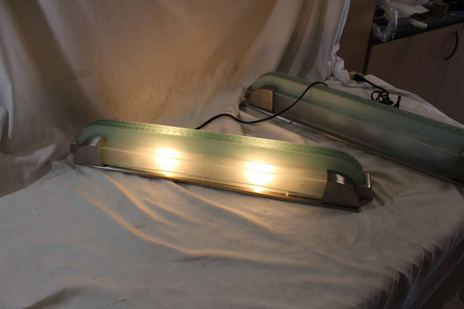 Art Deco Style/Modern Sconces , Rare find by Jean Perzel pair - 13