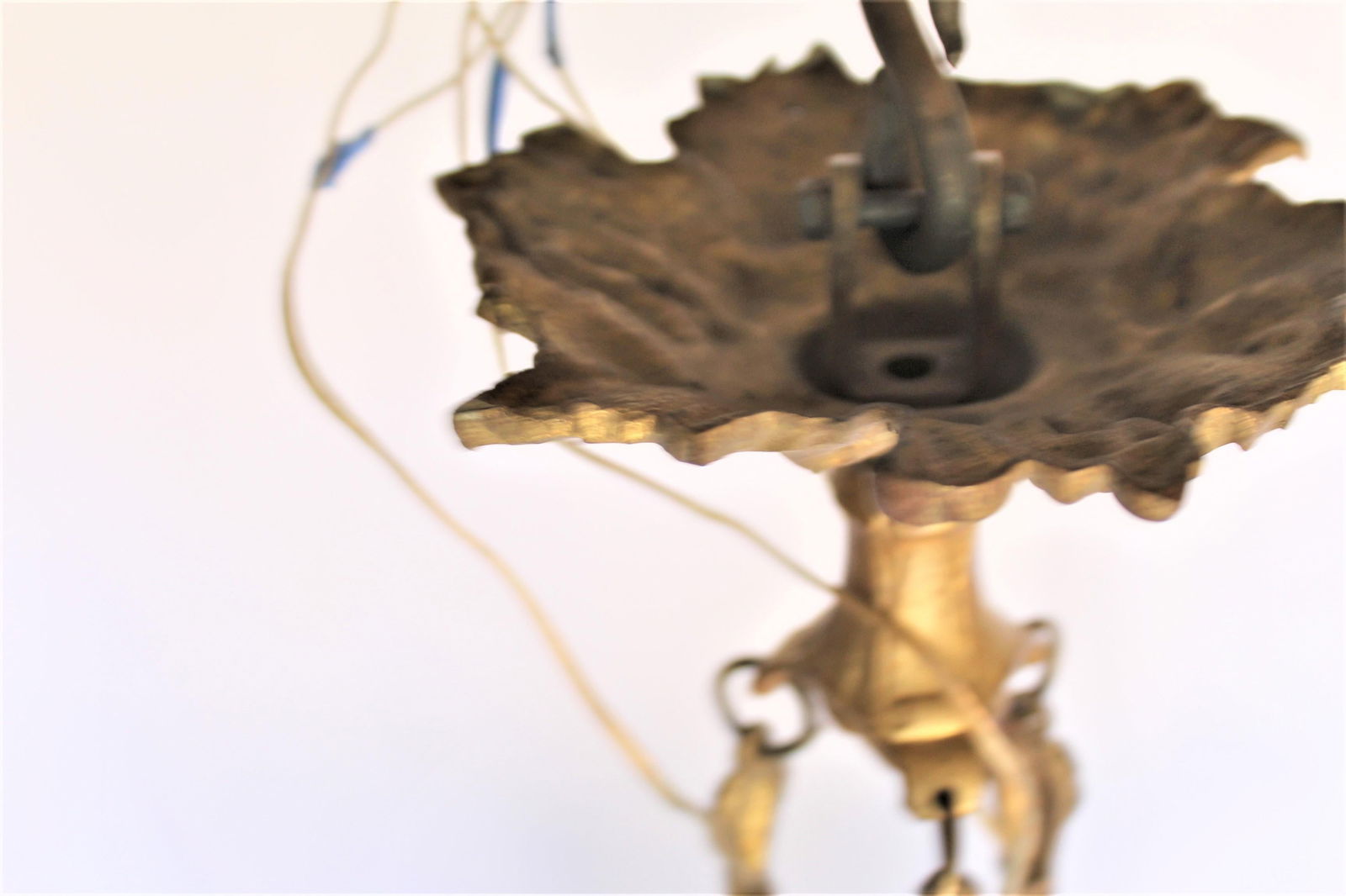 Art Deco/ Nouveau Chandelier /Antique Signed - 13