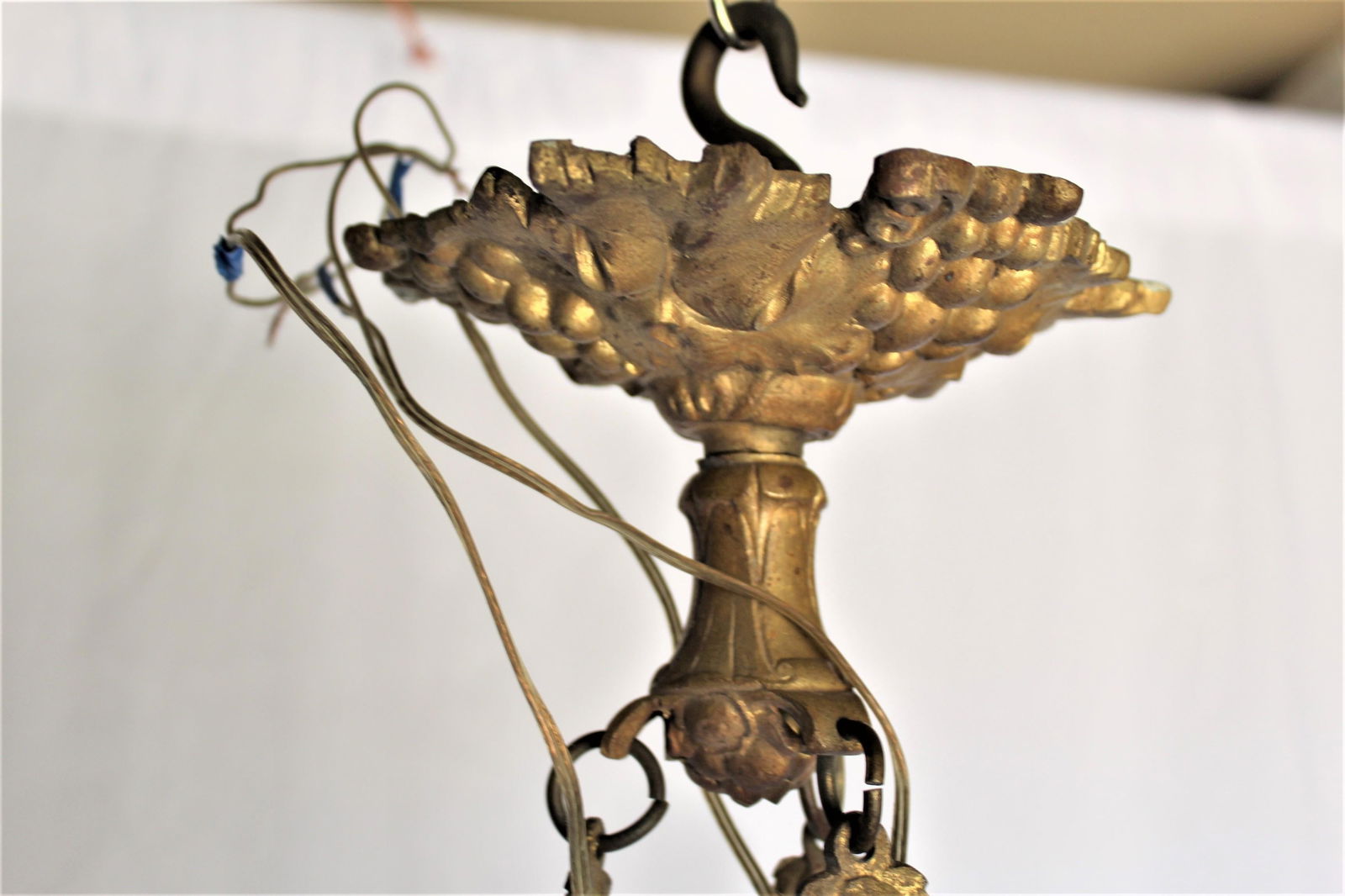 Art Deco/ Nouveau Chandelier /Antique Signed - 9