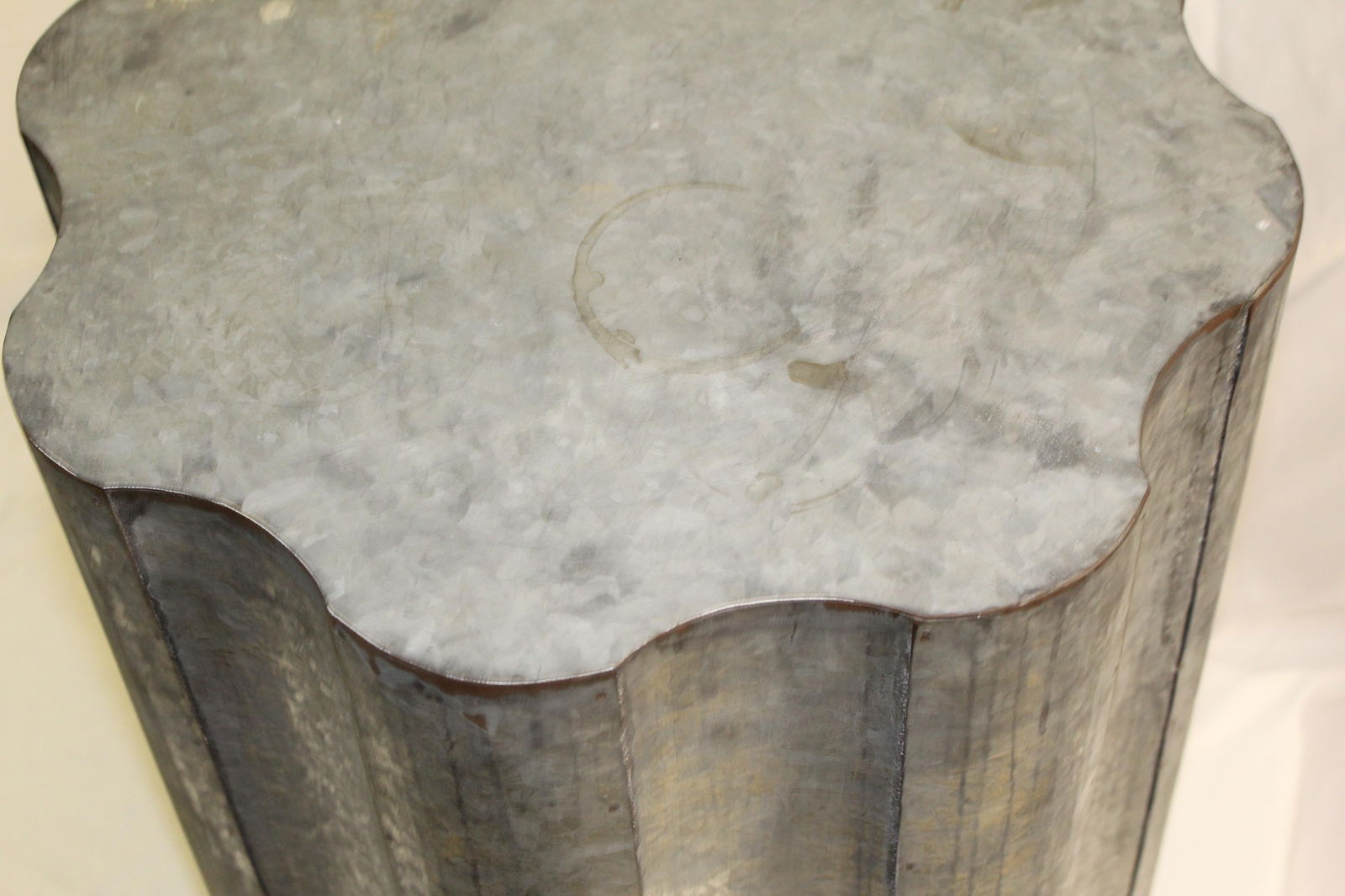 Mid-Century Modern Galvanized Side Table style of J Dickinson - 11