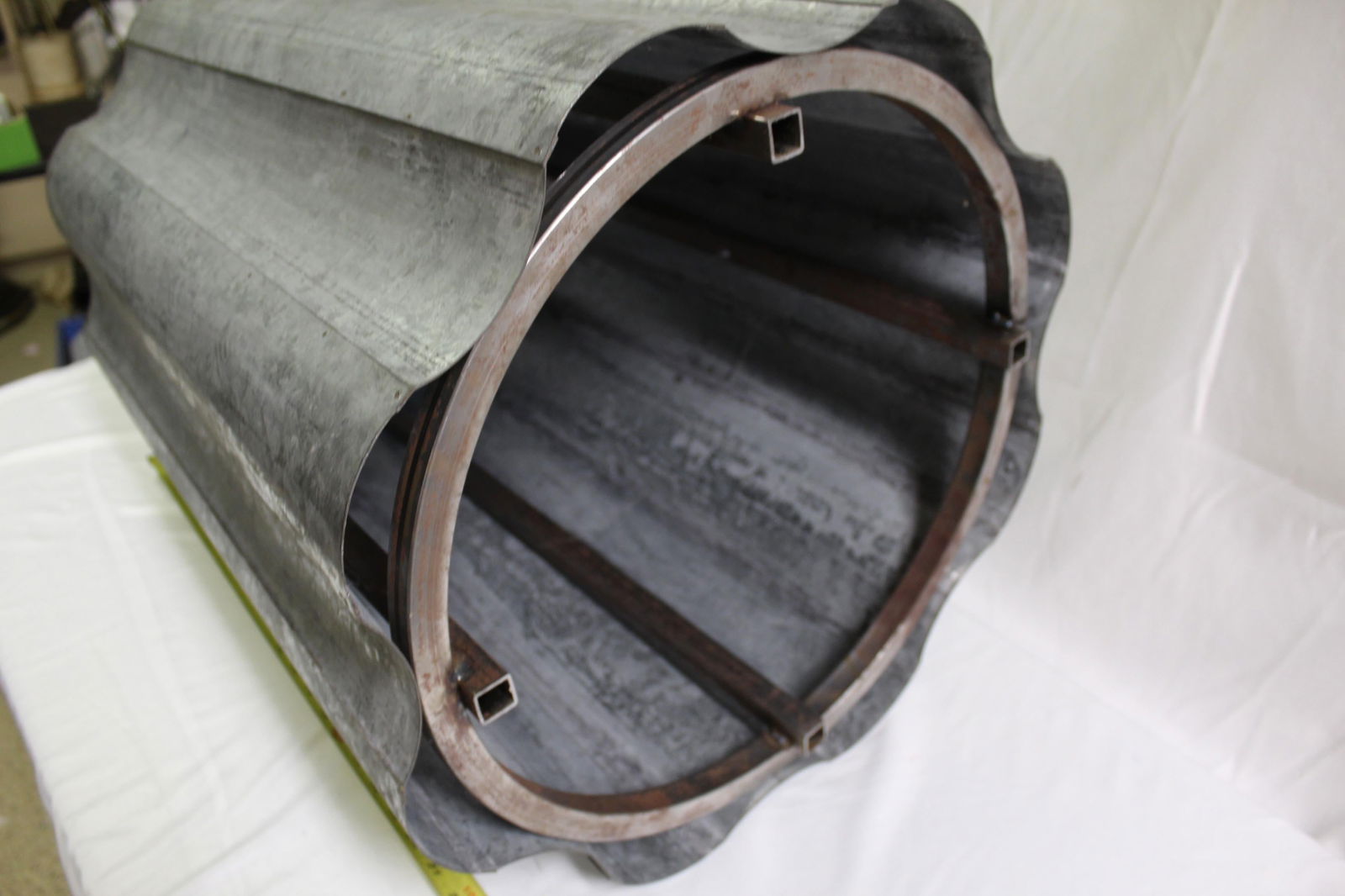 Mid-Century Modern Galvanized Side Table style of J Dickinson - 12