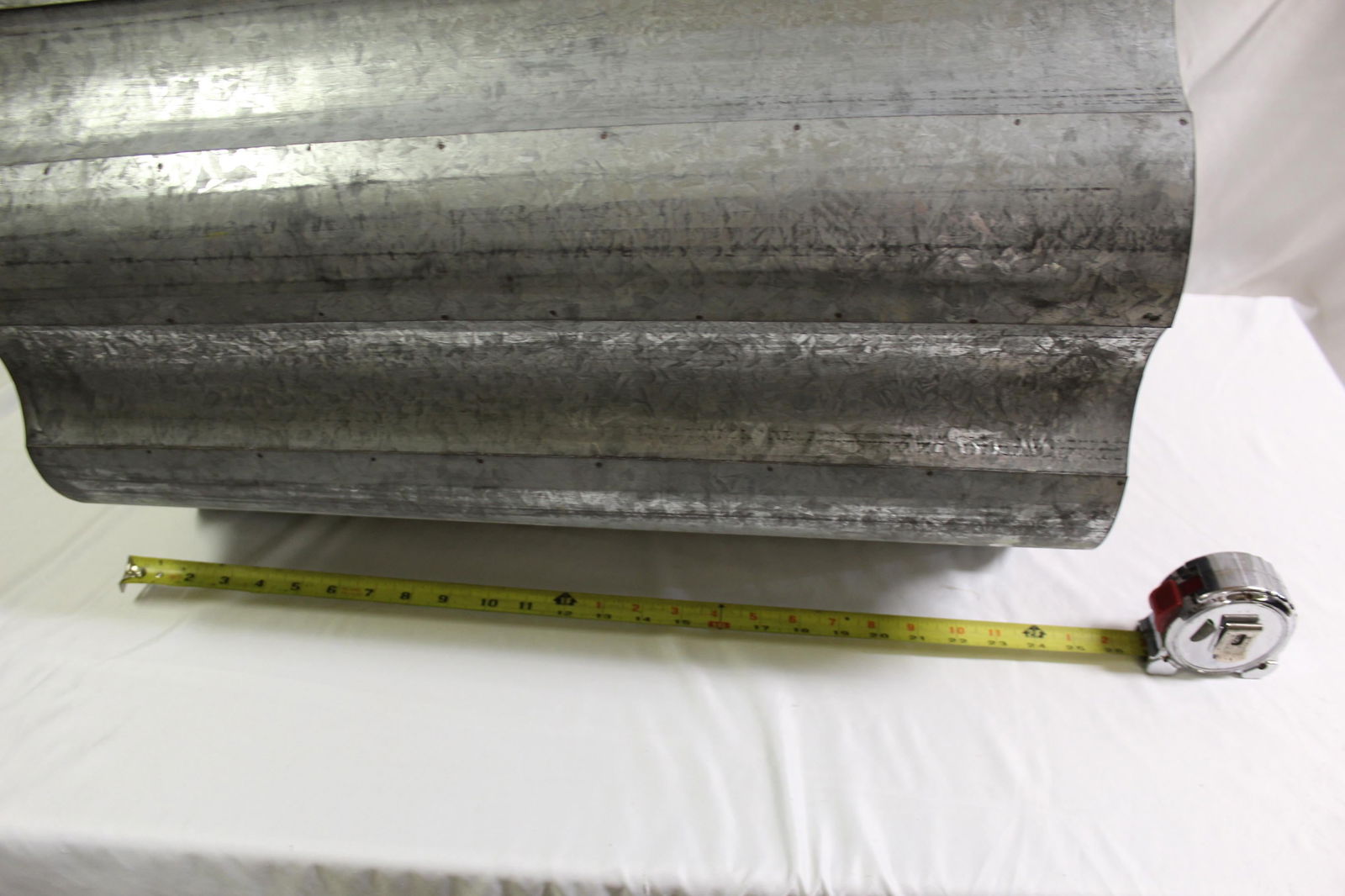 Mid-Century Modern Galvanized Side Table style of J Dickinson - 4