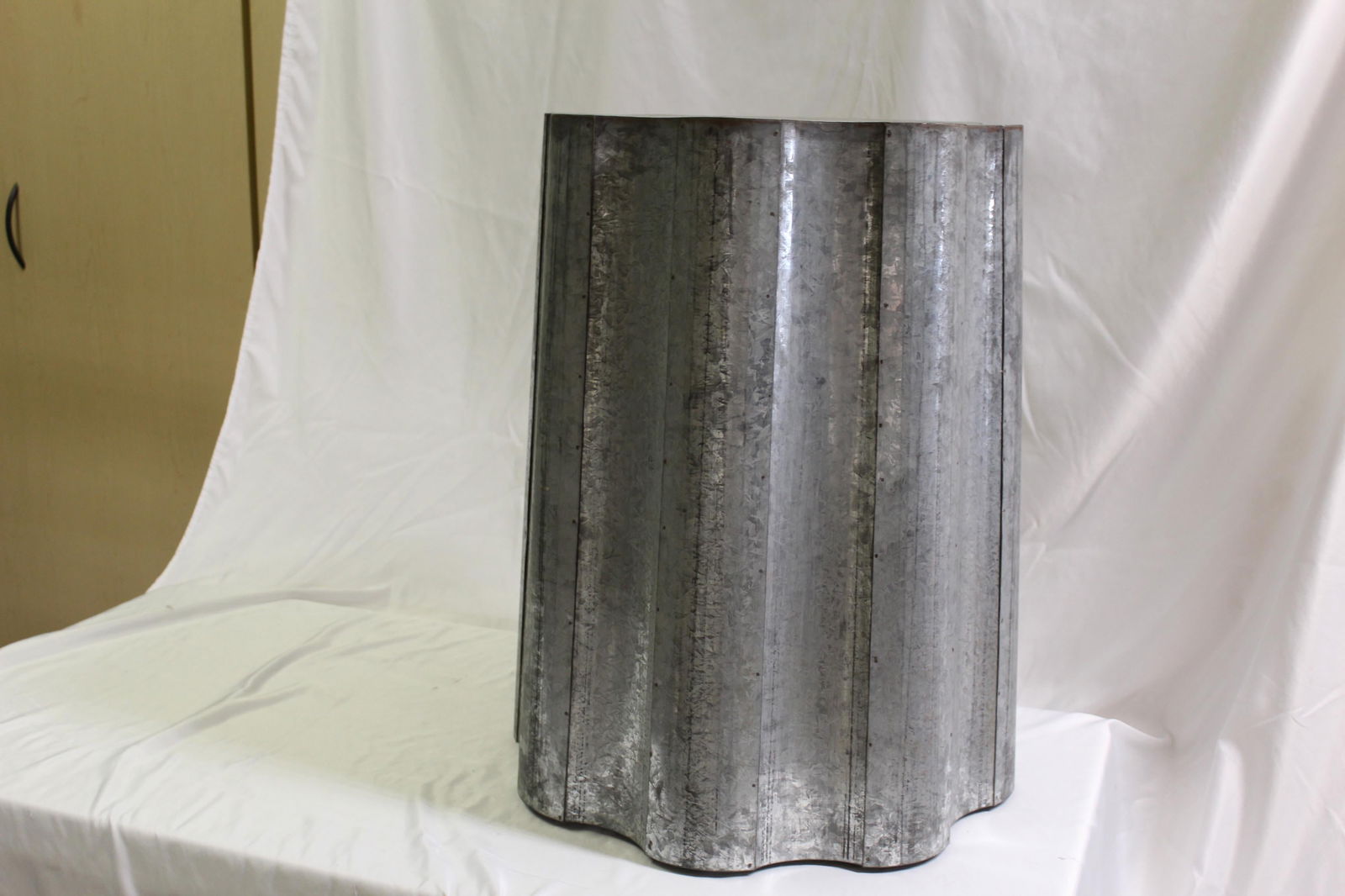 Mid-Century Modern Galvanized Side Table style of J Dickinson - 5