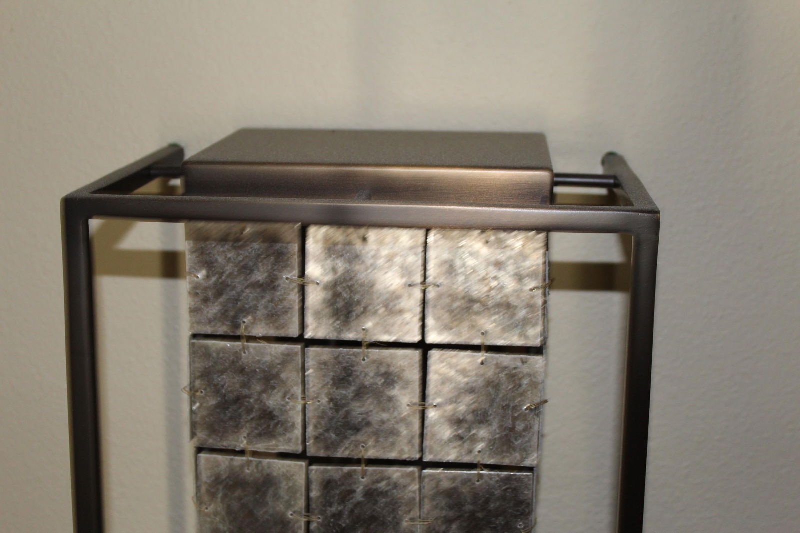 Modern Sconces Mica Shades Antique Brass Metal LA Designer - 11