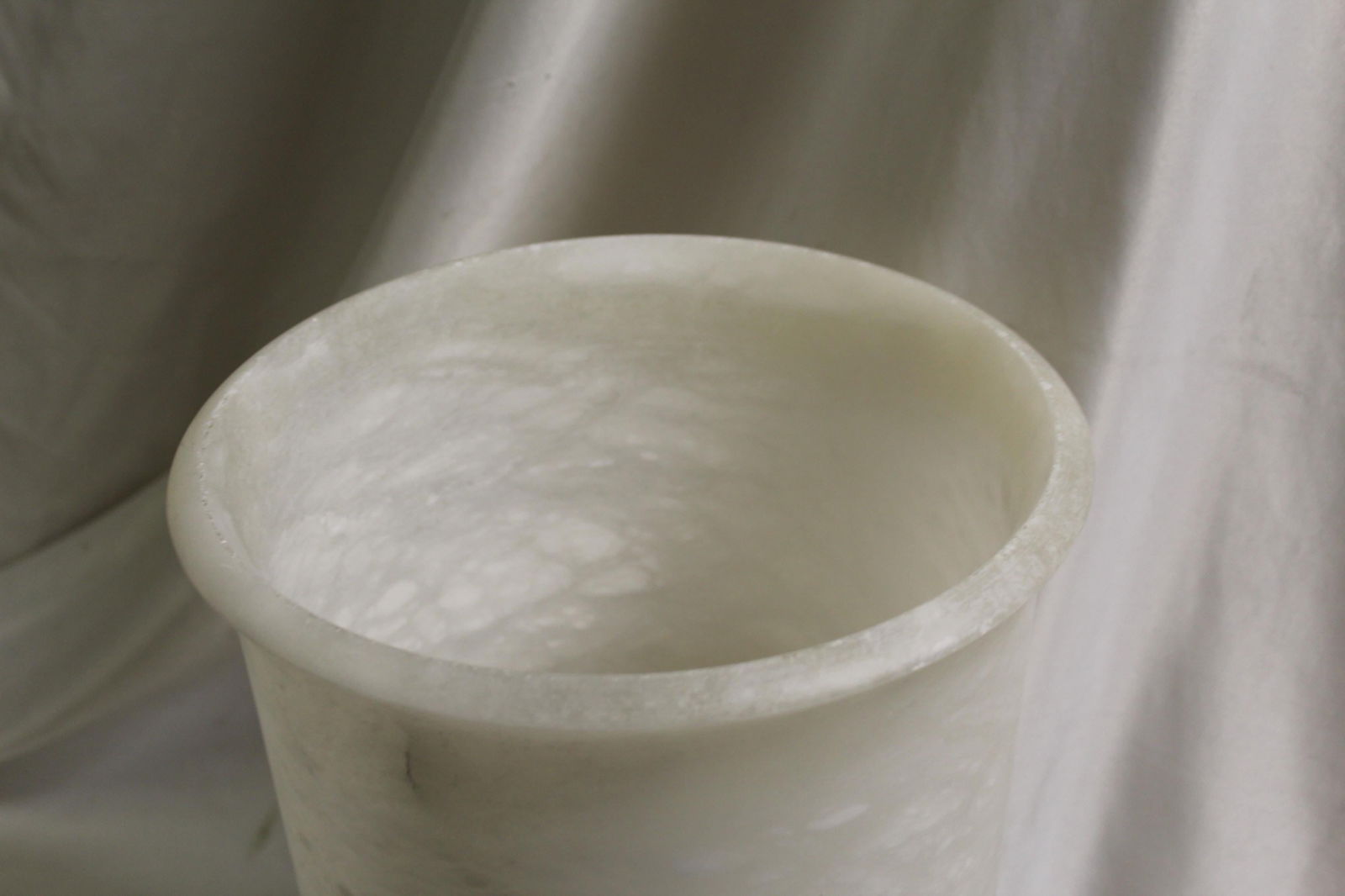 Art Deco design Alabaster & Bronze Illumine (up light ) - 18