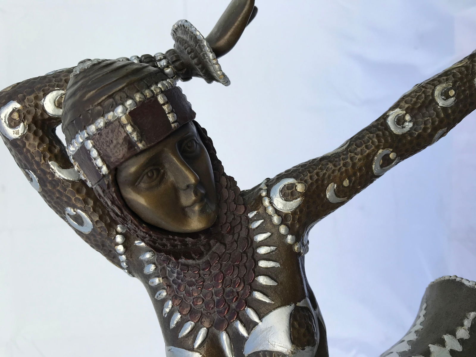 Art Deco/Modern Dancer in Dance Pose Title; Karmorna after Chiparus - 8