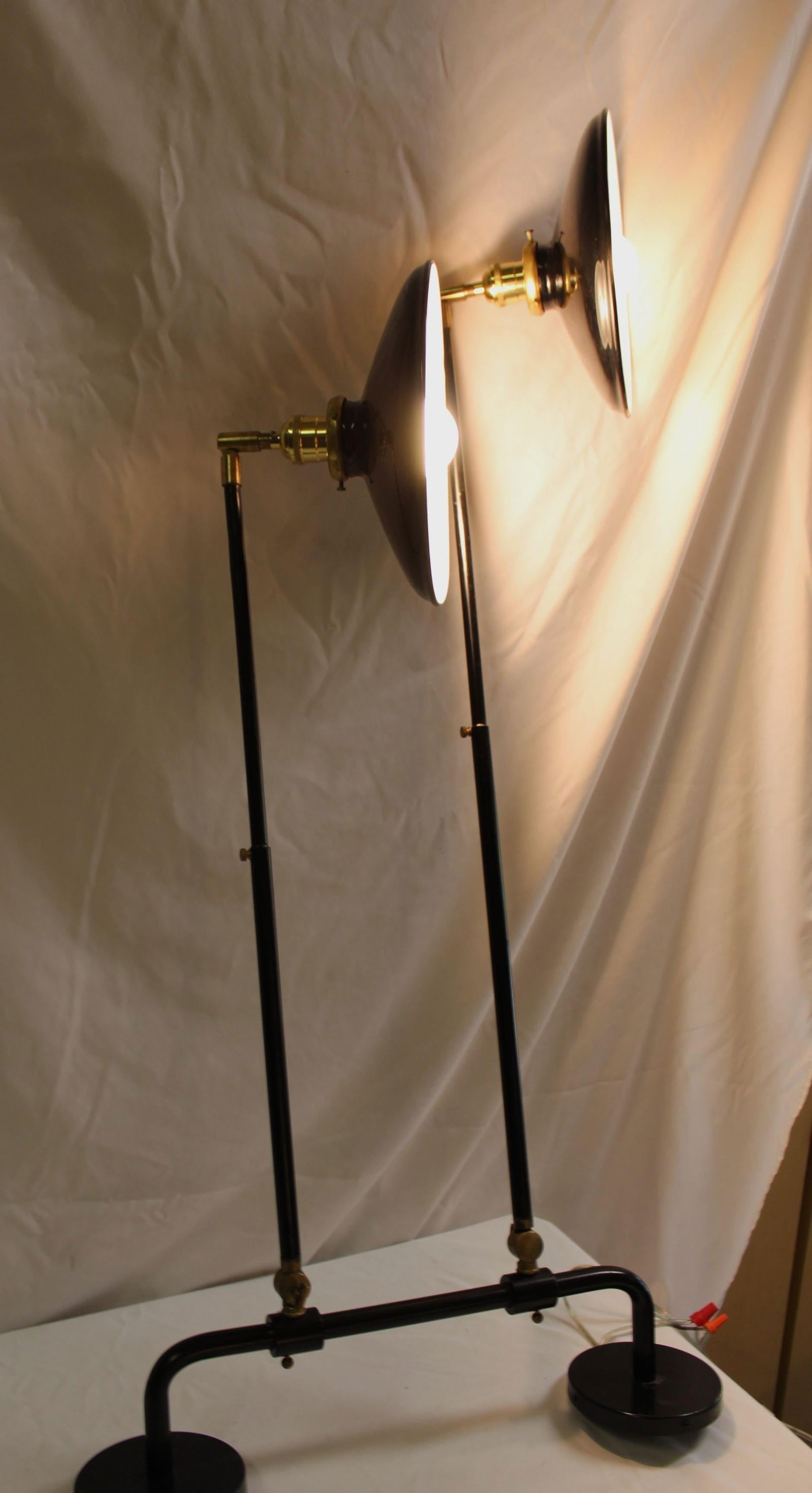 Mid Century Modern Double adjustable Sconce - 12