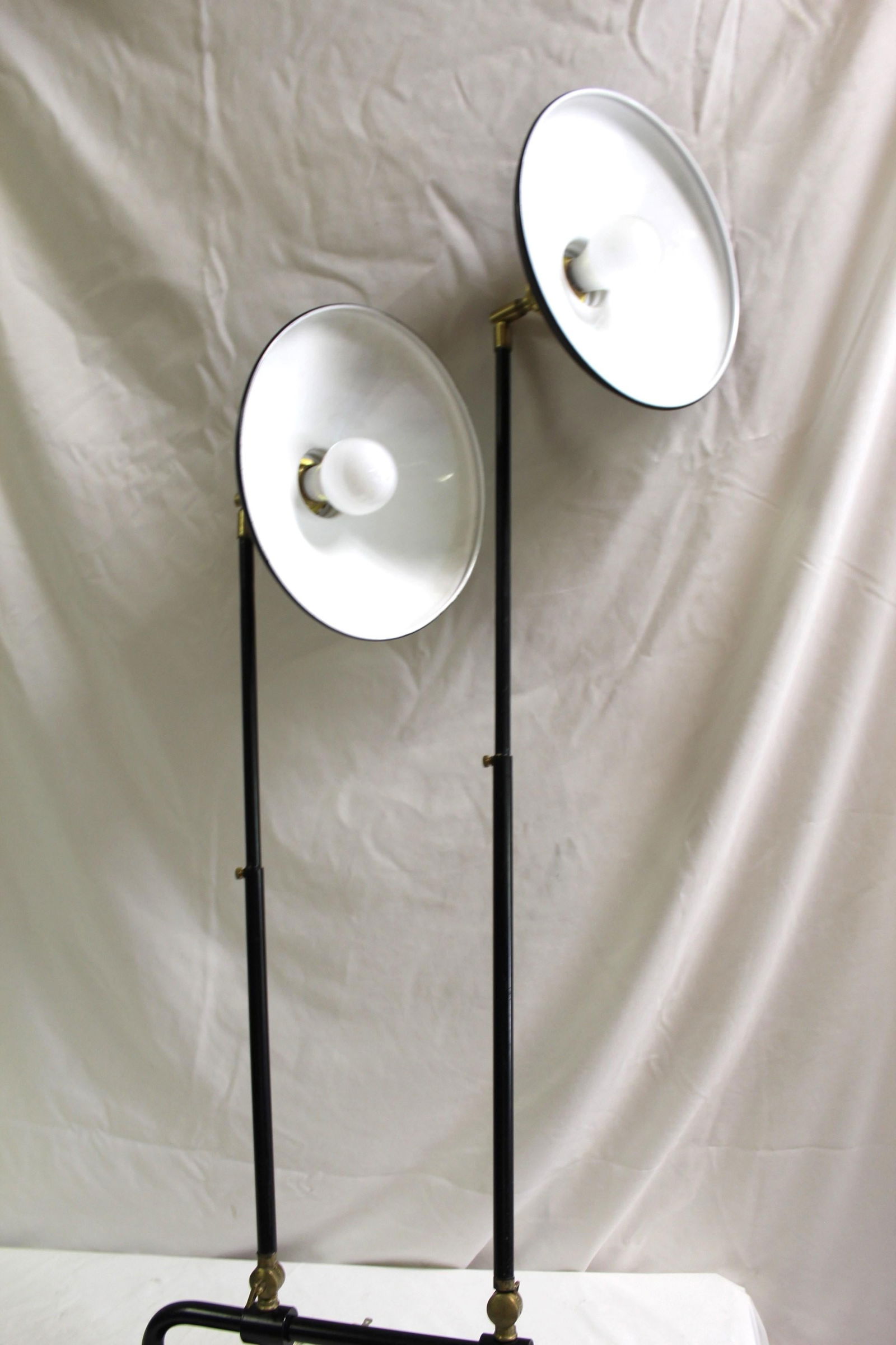 Mid Century Modern Double adjustable Sconce - 17