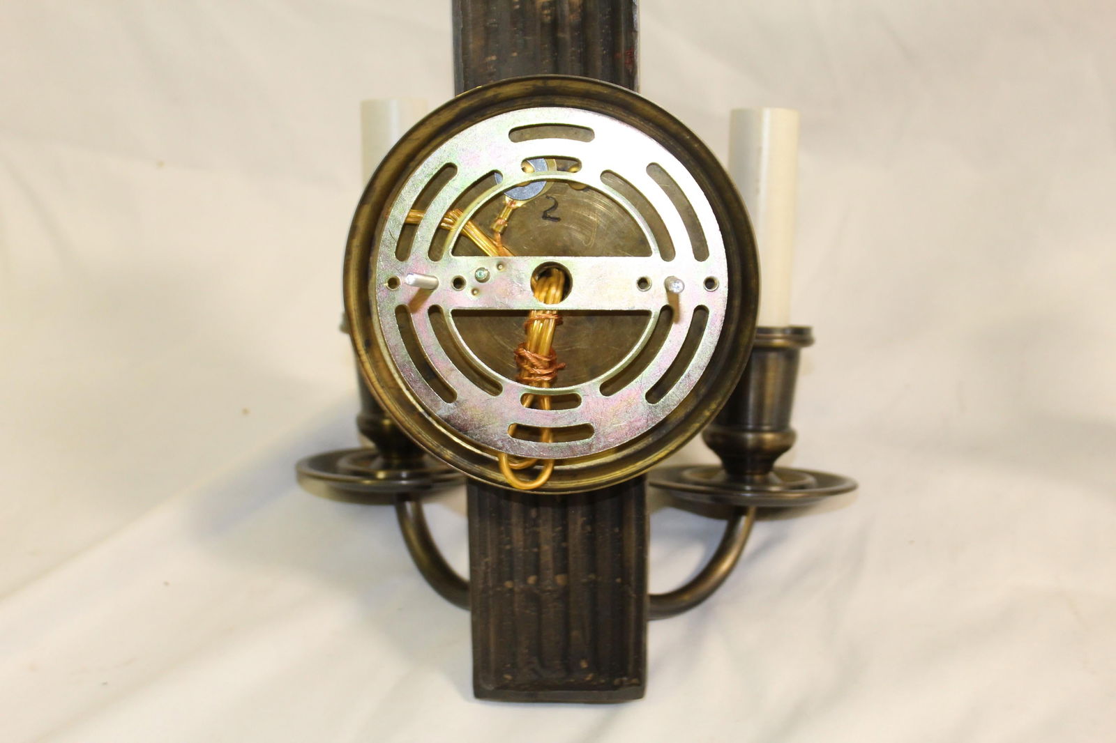 Art Deco/Modern Sconces Two Arm Set - 10