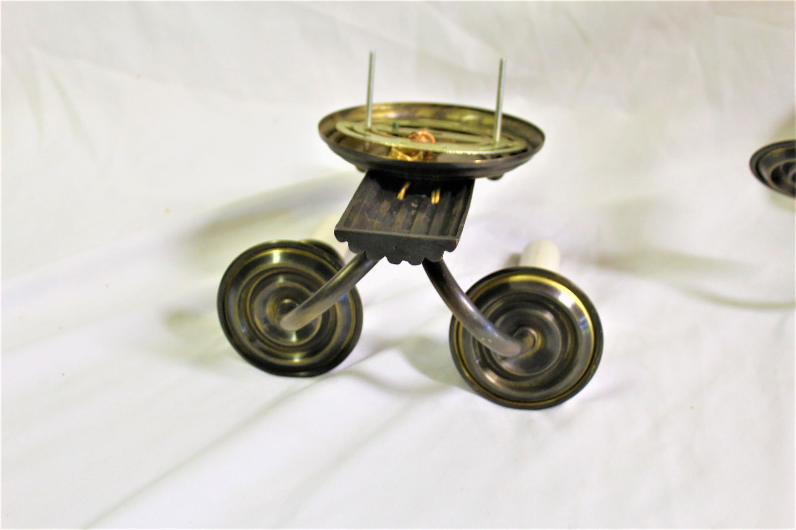 Art Deco/Modern Sconces Two Arm Set - 2