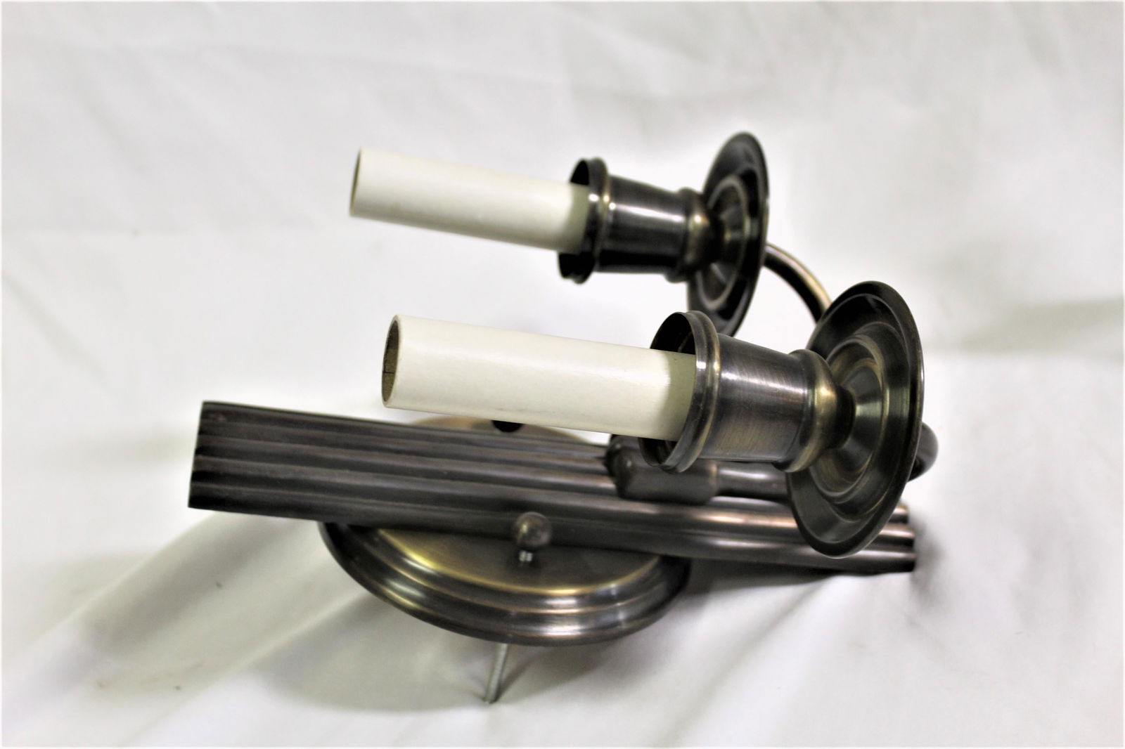 Art Deco/Modern Sconces Two Arm Set - 8