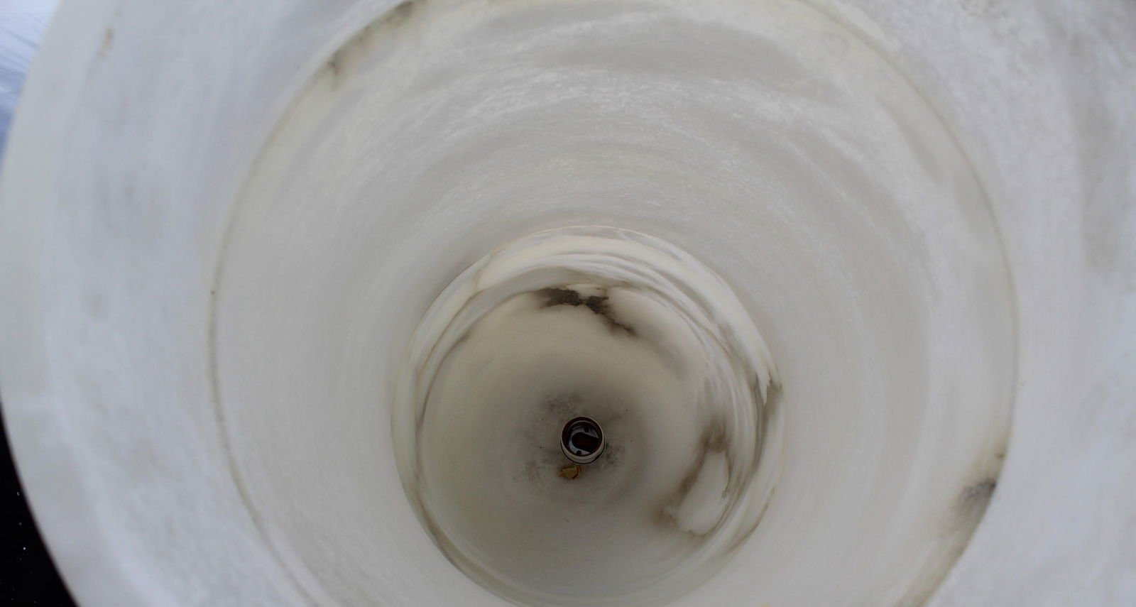 Art Deco/Modern Alabaster Up Light - 18