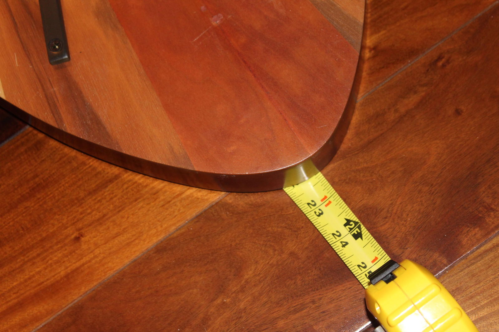 Art Deco / Modern Custom Side table w Rising Sun Design - 13