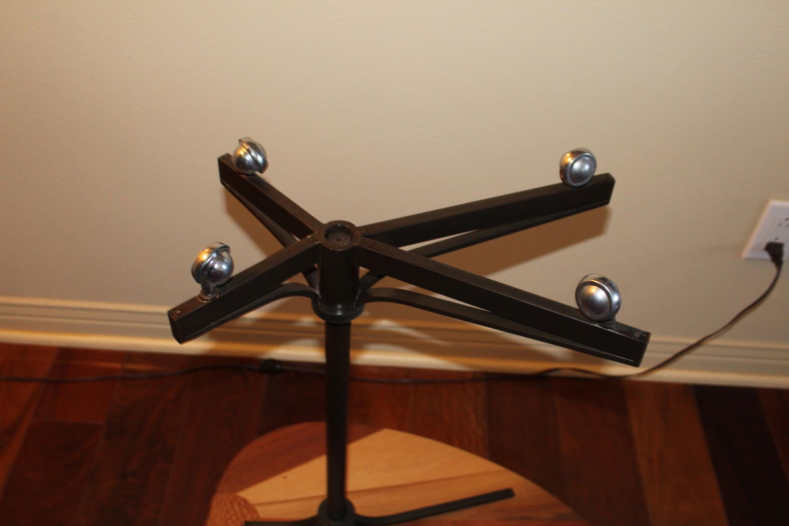 Art Deco / Modern Custom Side table w Rising Sun Design - 6