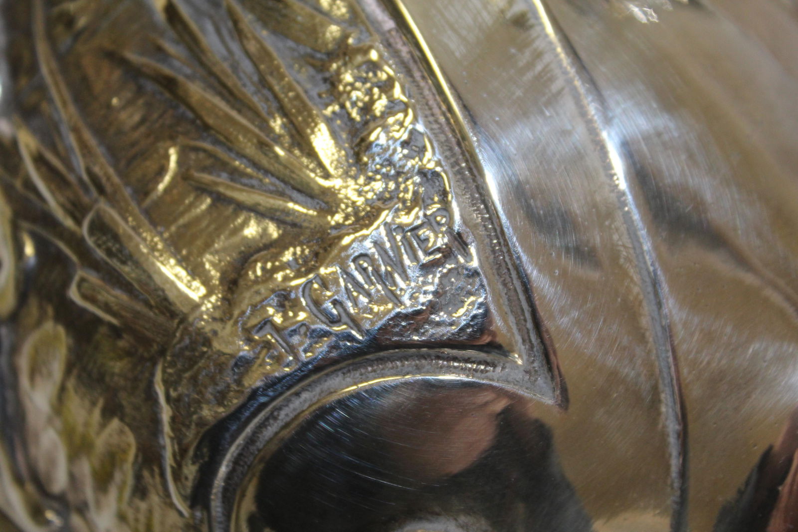 Art Nouveau Original Vases, Silvered, Signed - 10