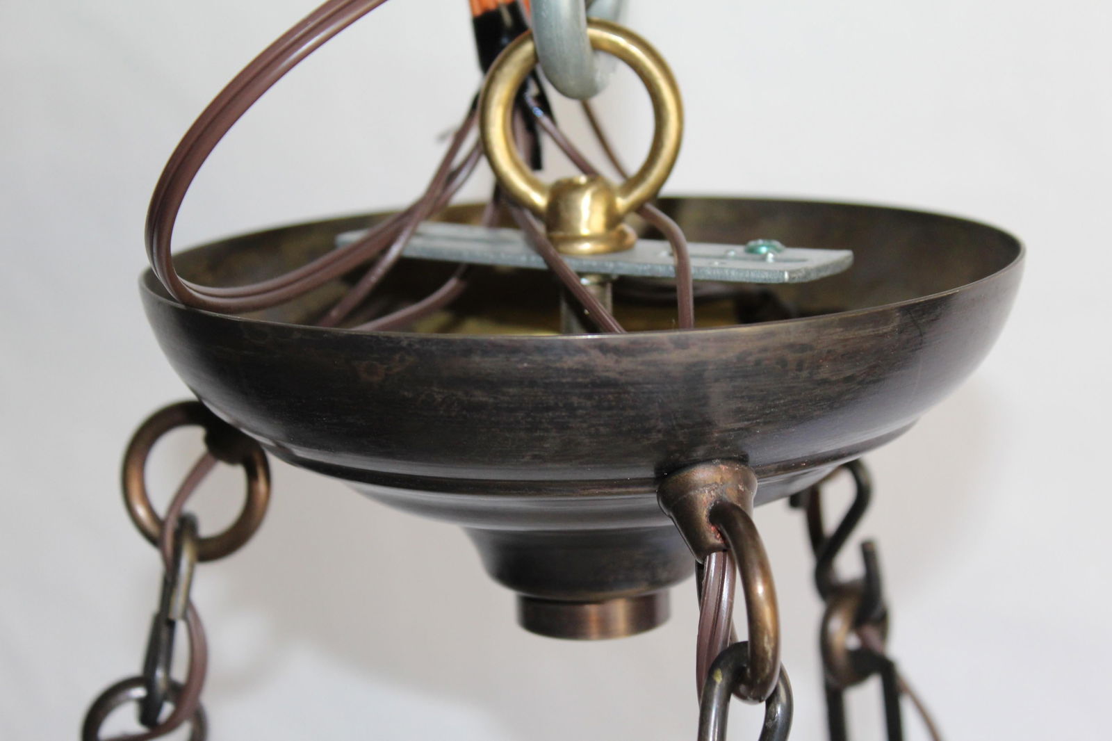 Mid-Century Modern Alabaster Chandelier - 13