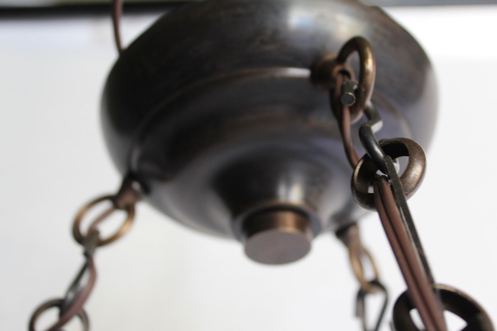 Mid-Century Modern Alabaster Chandelier - 15