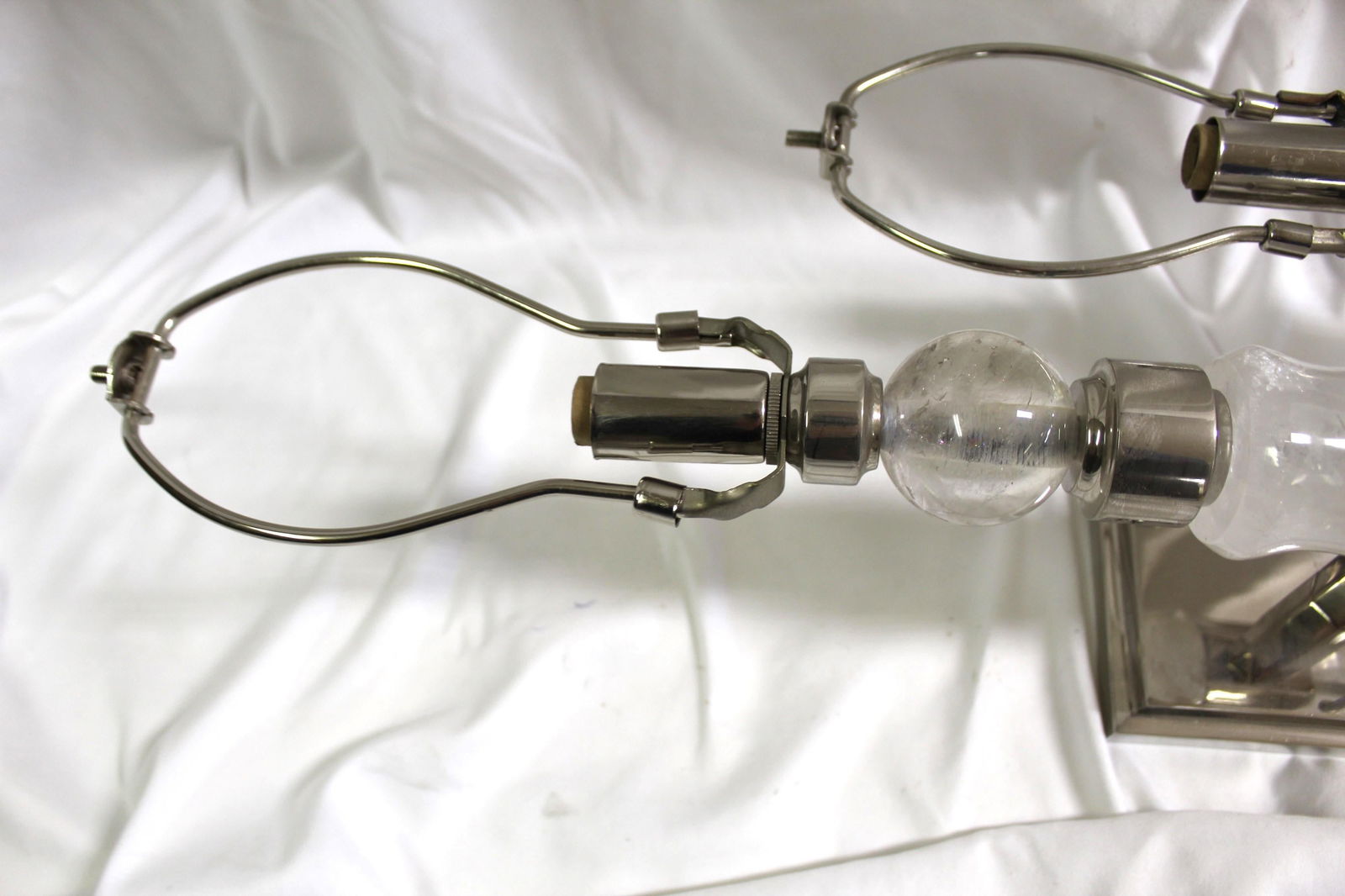 Mid-Century Modern/Deco Rock Crystal Sconces - 10