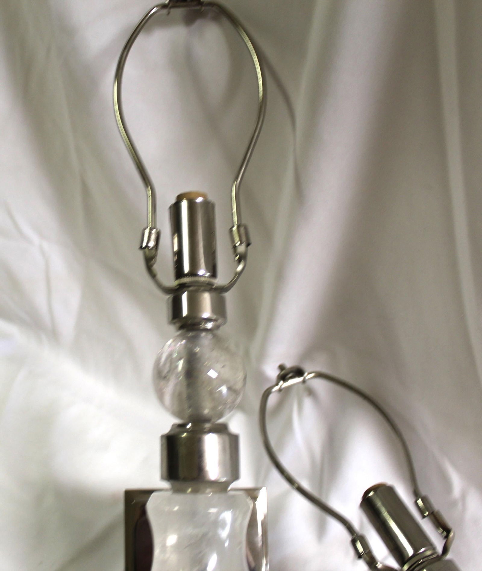 Mid-Century Modern/Deco Rock Crystal Sconces - 3