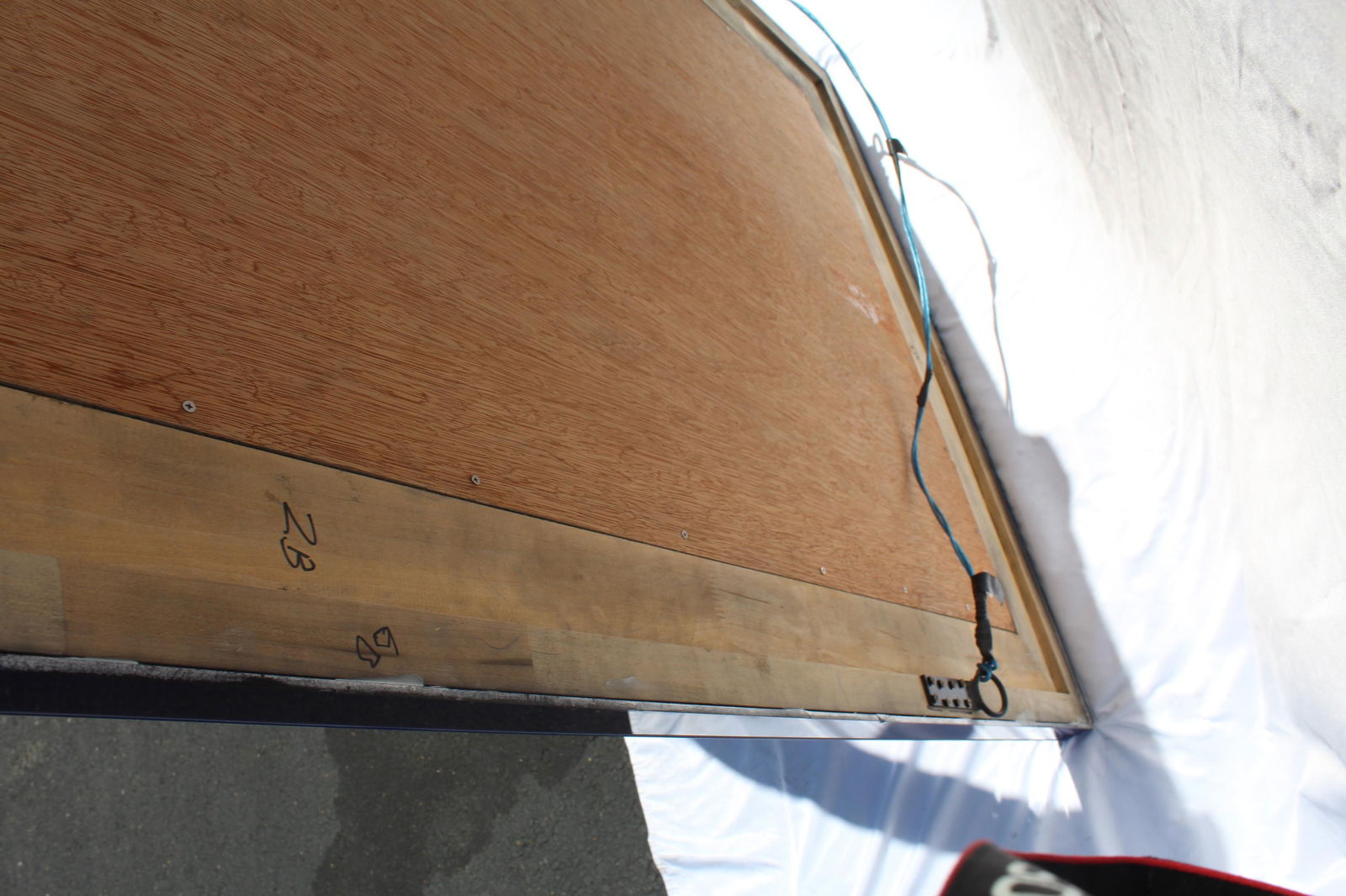 Mirror, Cobalt Blue, Mid-Century Modern, Beveled, Large Size, Custom Design - 18