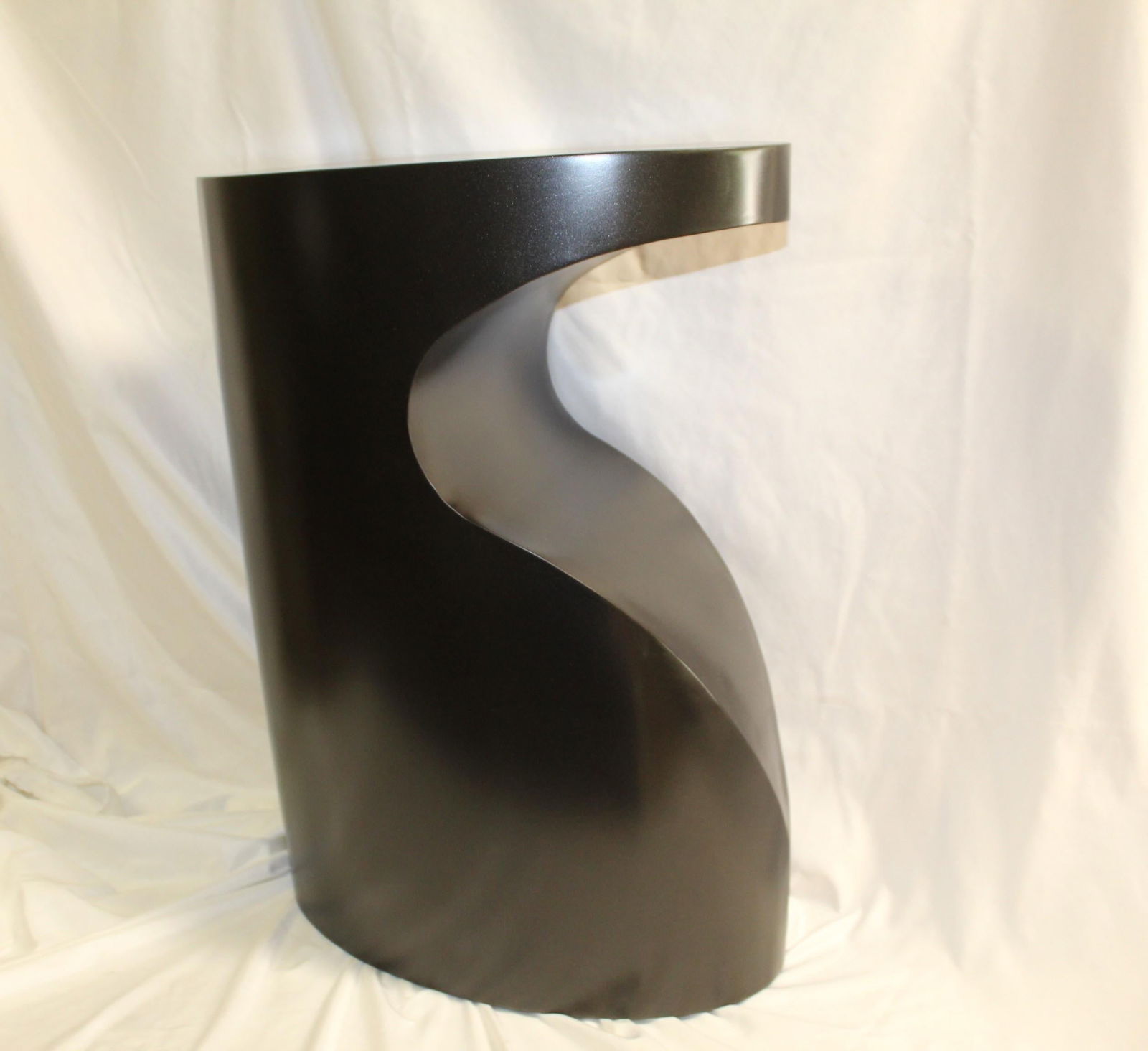 Mid Century /Modern side Table Custom made all steel - 12