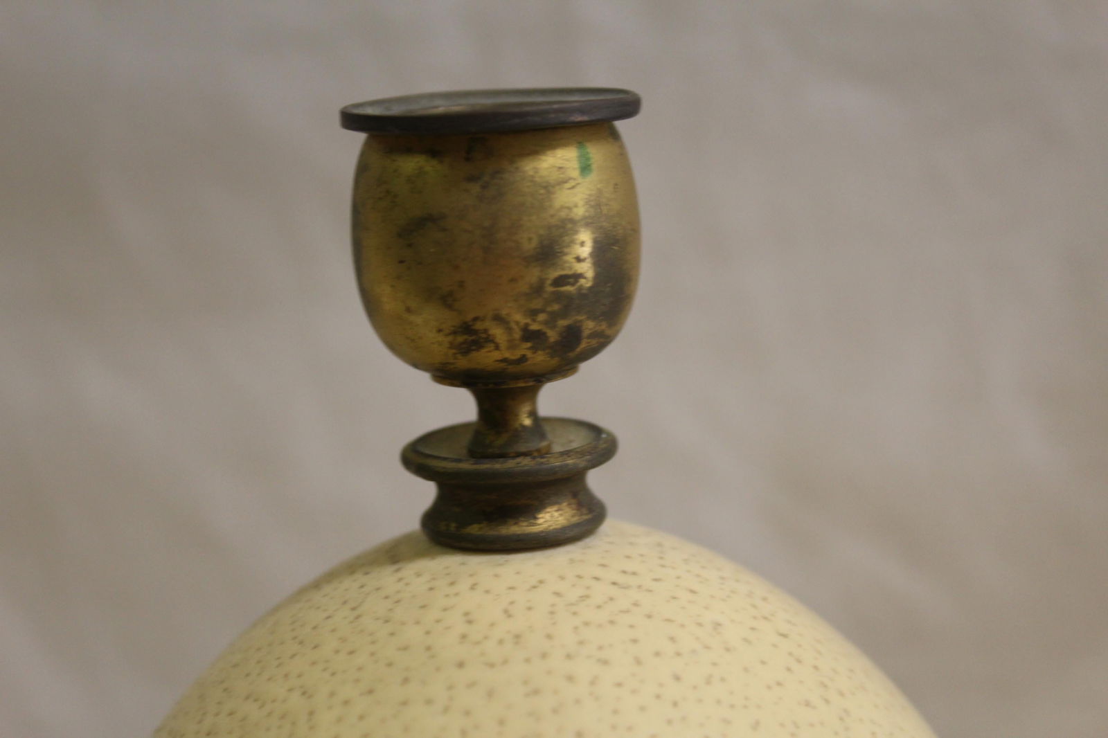 Late Empire Trippel Dolphin and Ostrich Candle Sticks - 12