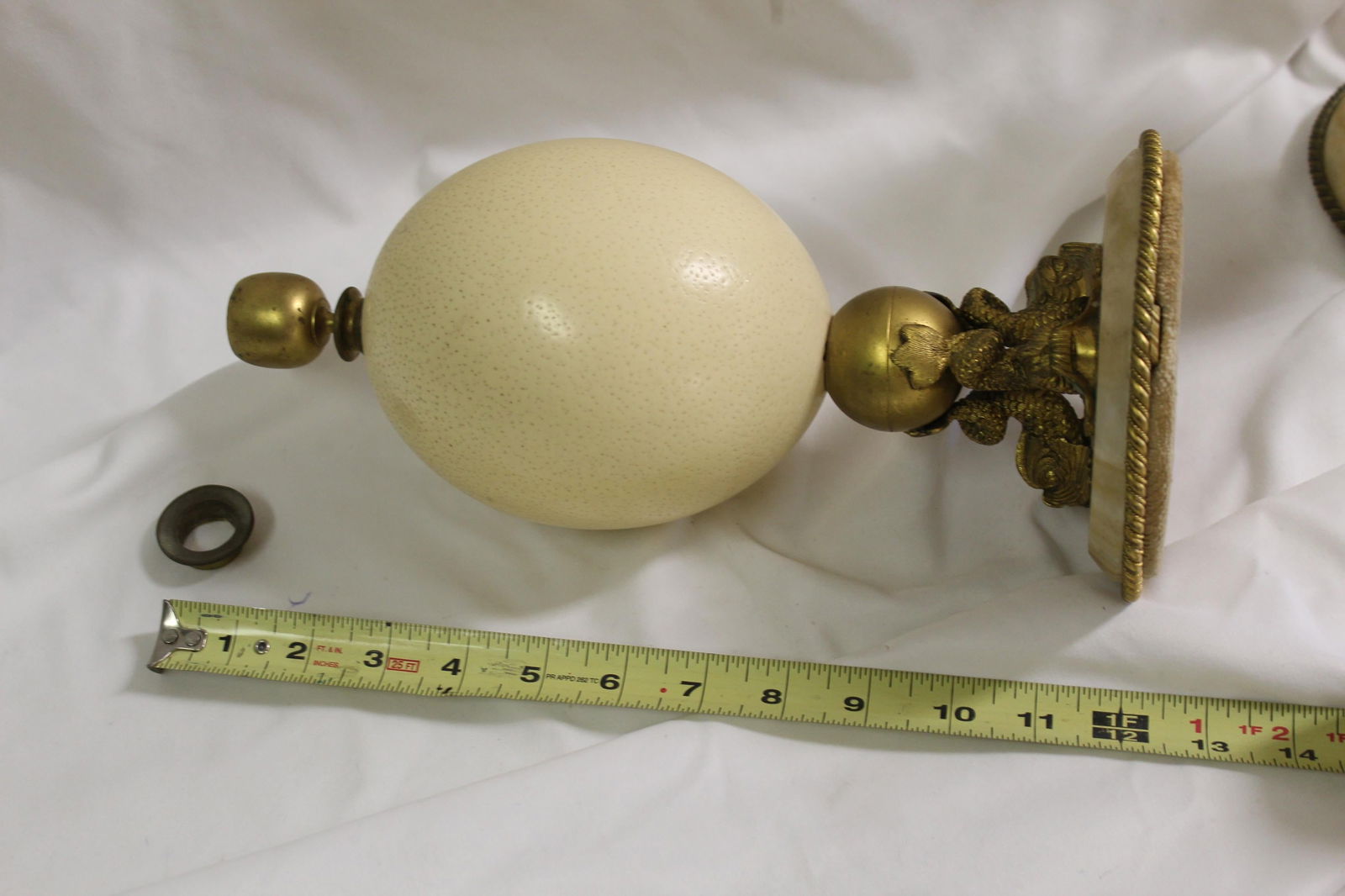 Late Empire Trippel Dolphin and Ostrich Candle Sticks - 13