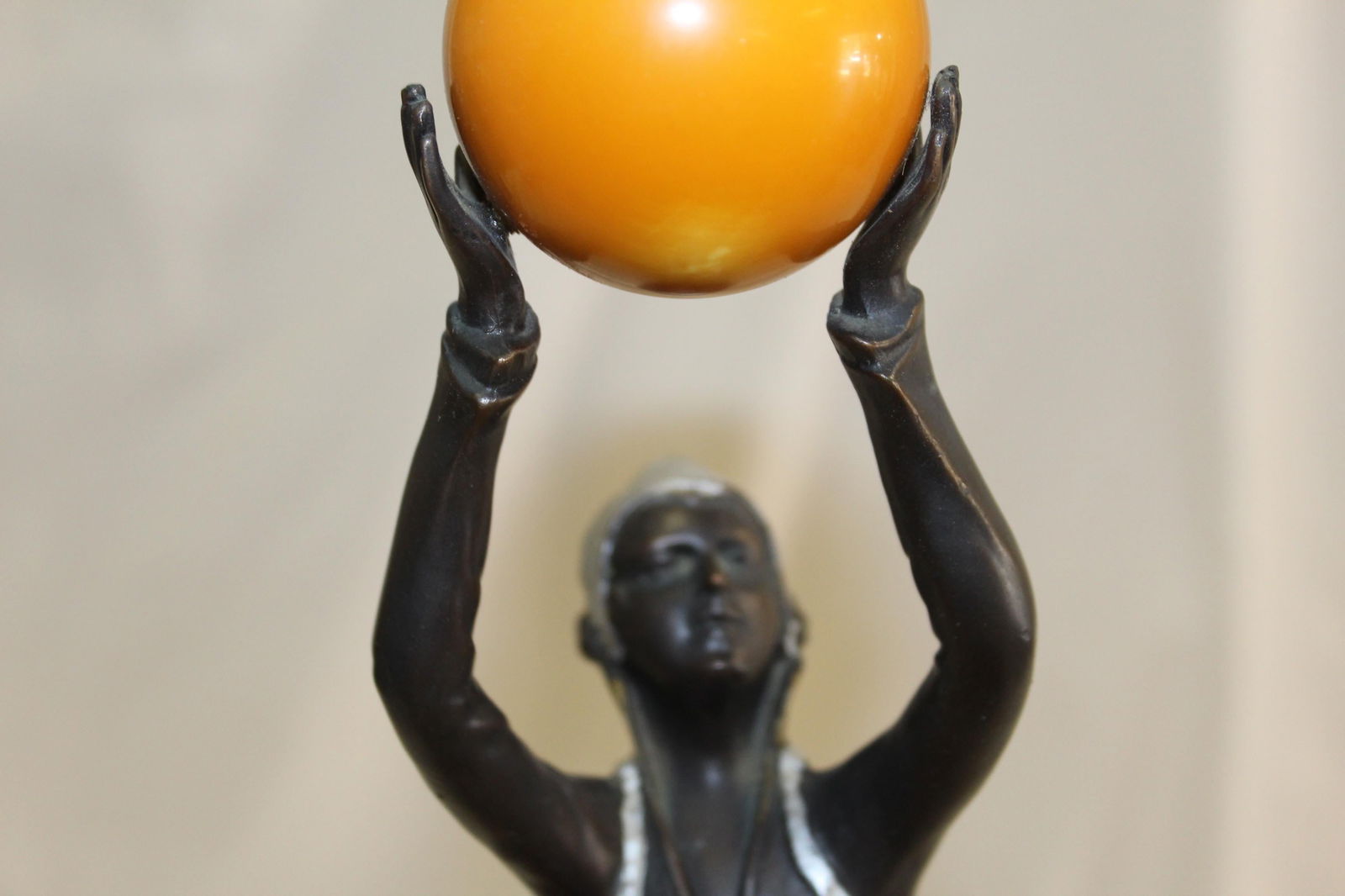 Mid Century /Modern/Deco Style Sculpture , Bronze Girl - 10