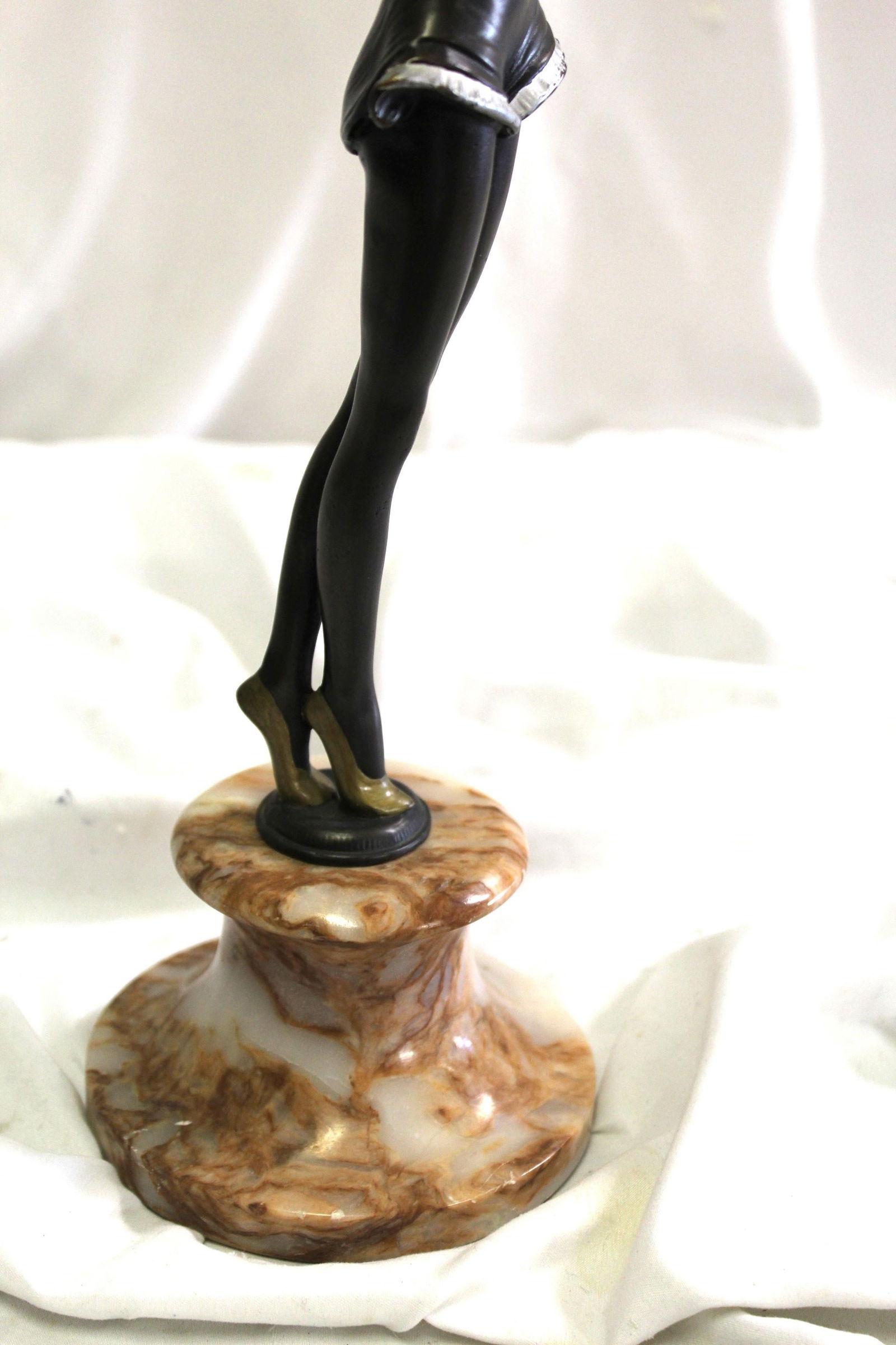 Mid Century /Modern/Deco Style Sculpture , Bronze Girl - 11