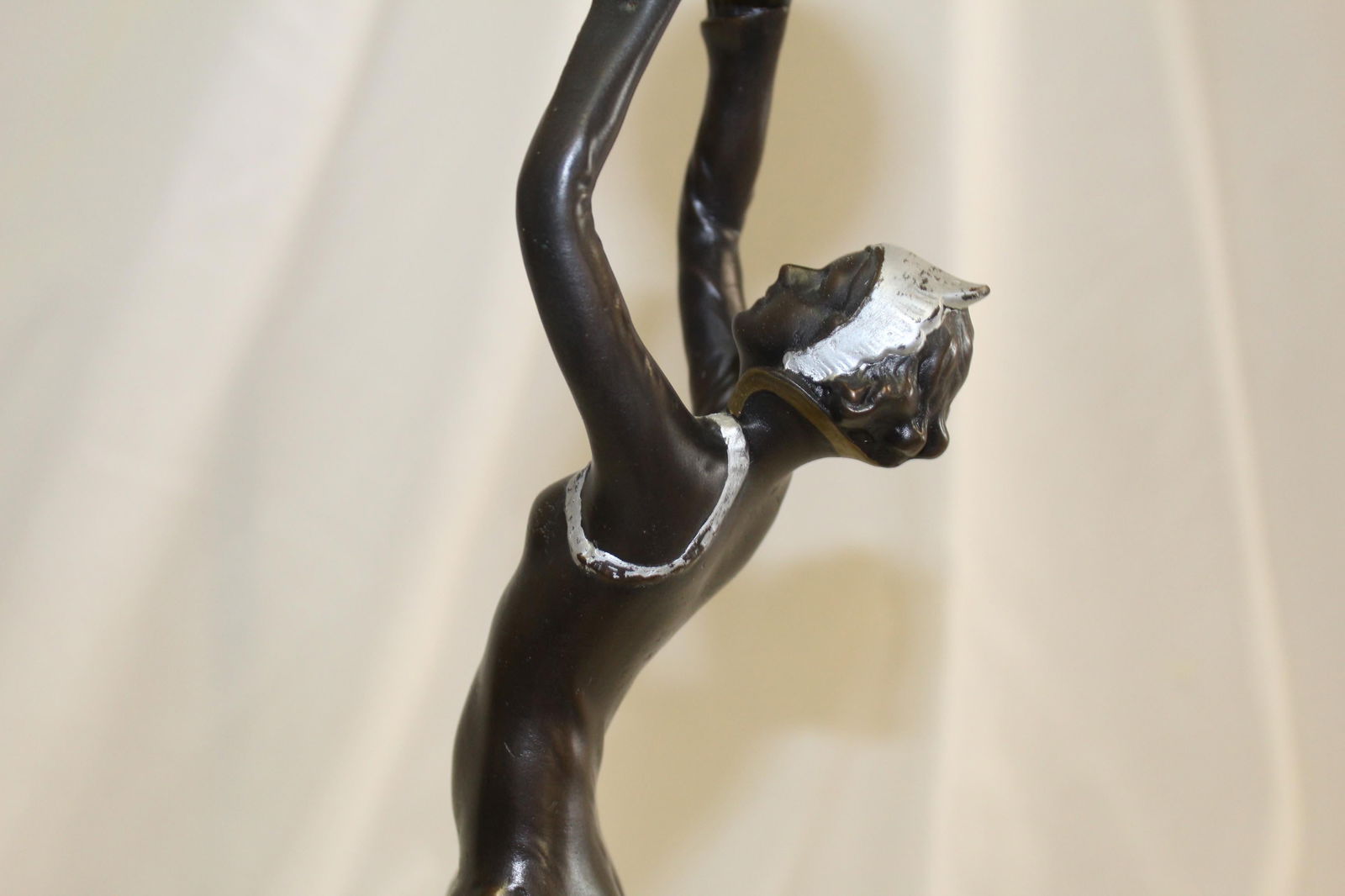 Mid Century /Modern/Deco Style Sculpture , Bronze Girl - 14