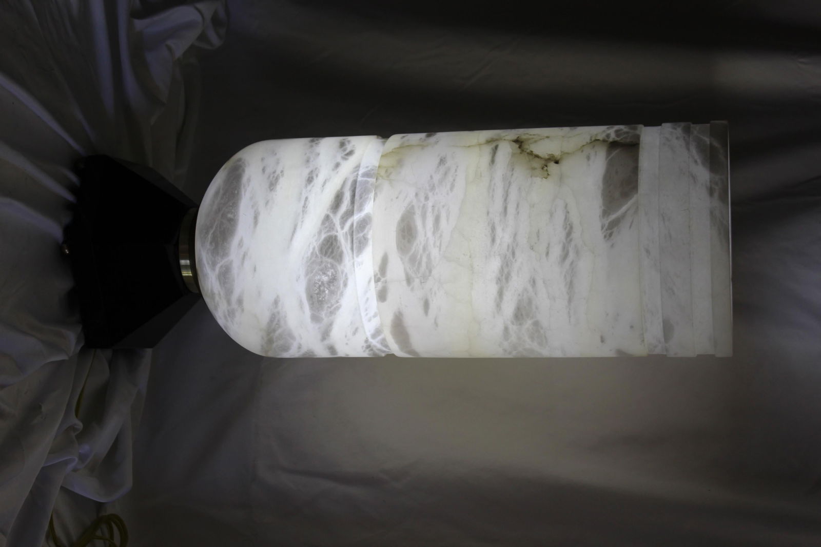 Art Deco/Modern Alabaster Up-Light Lumiere - 12