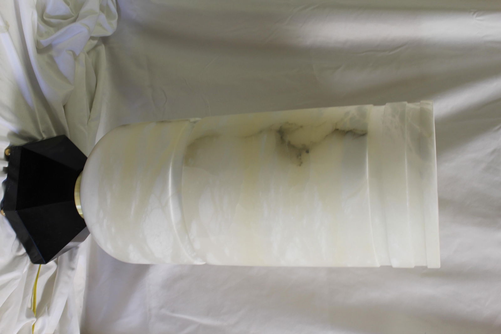 Art Deco/Modern Alabaster Up-Light Lumiere - 16