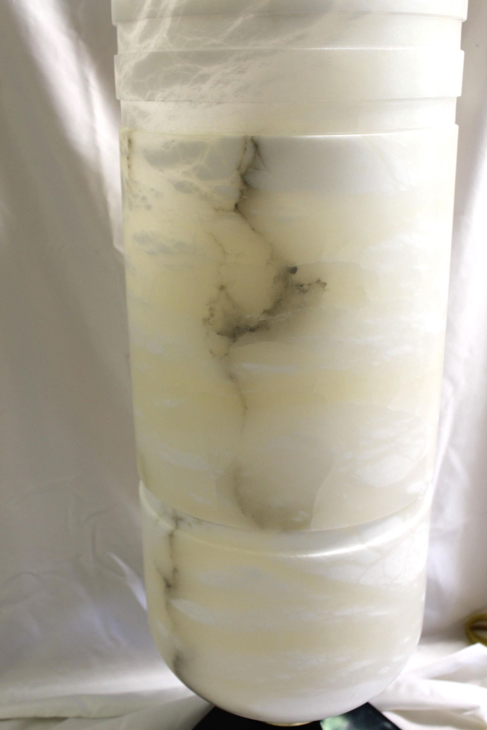 Art Deco/Modern Alabaster Up-Light Lumiere - 20