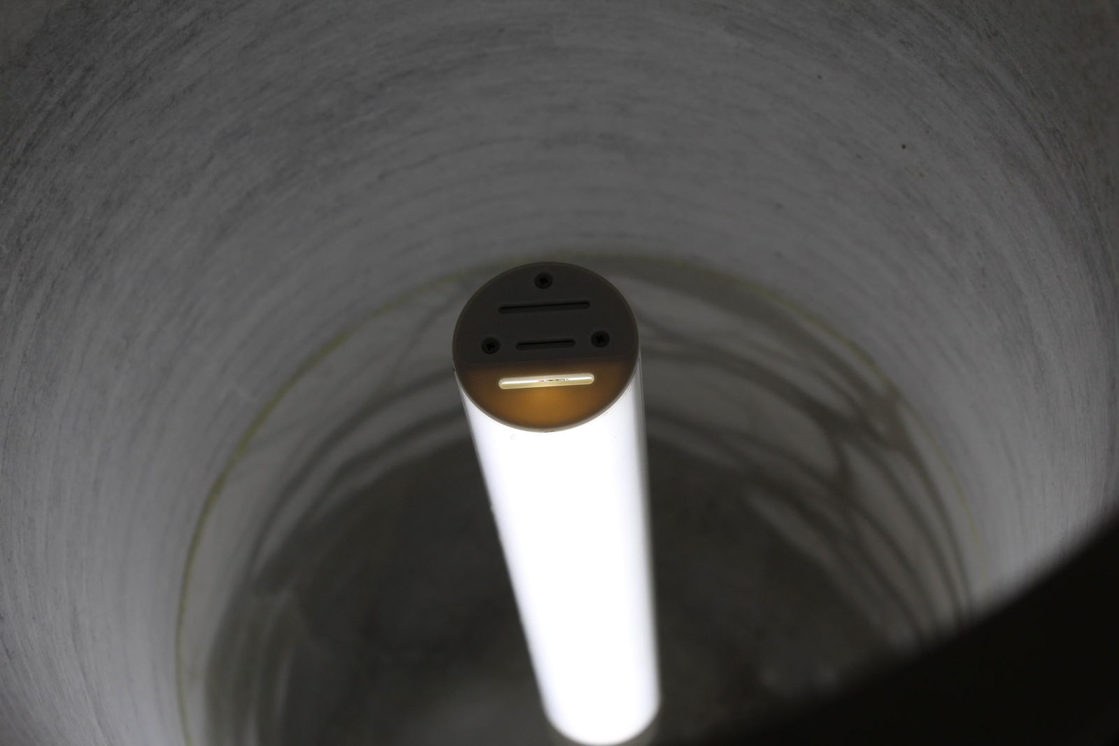 Art Deco/Modern Alabaster Up-Light Lumiere - 3