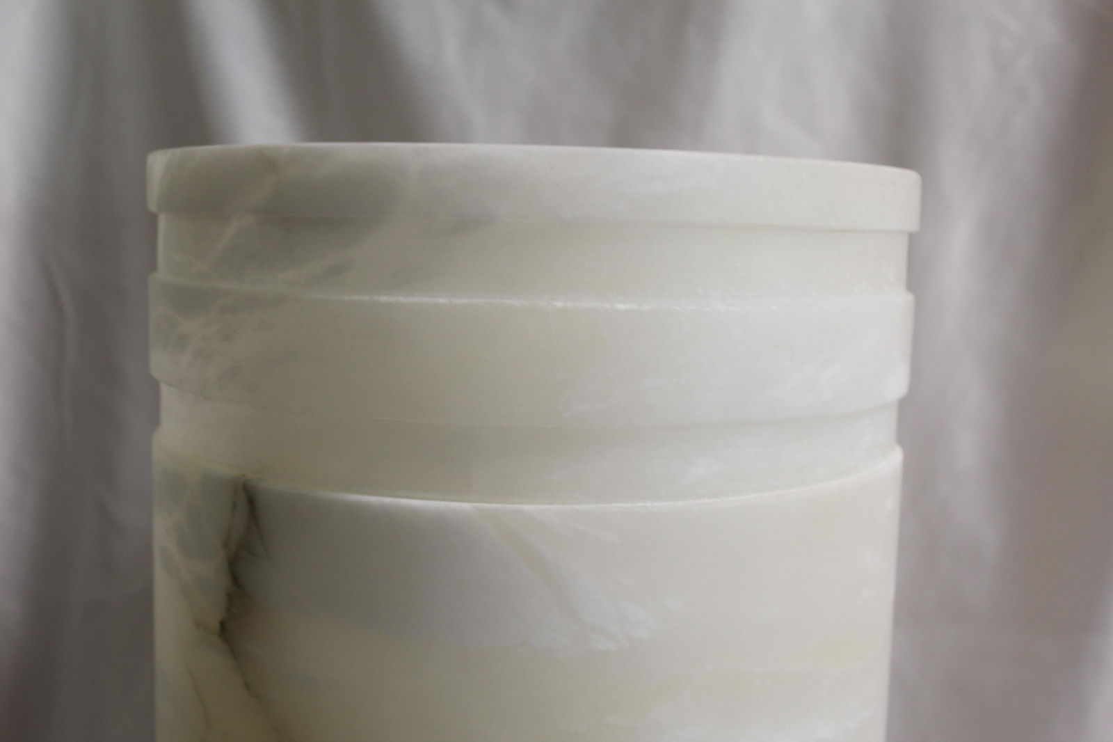 Art Deco/Modern Alabaster Up-Light Lumiere - 8