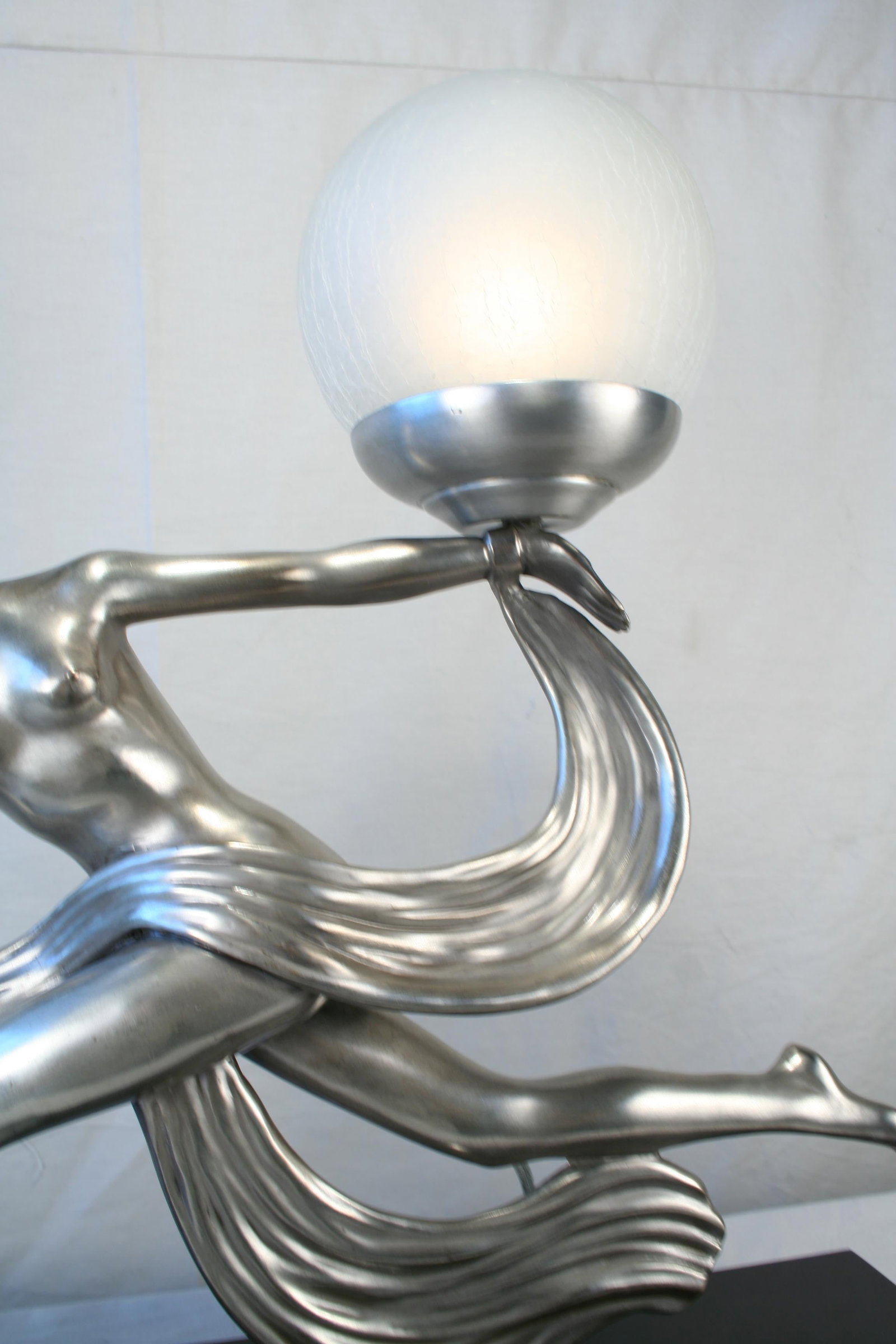 Modern/deco semi-nude girl Lamp - 18