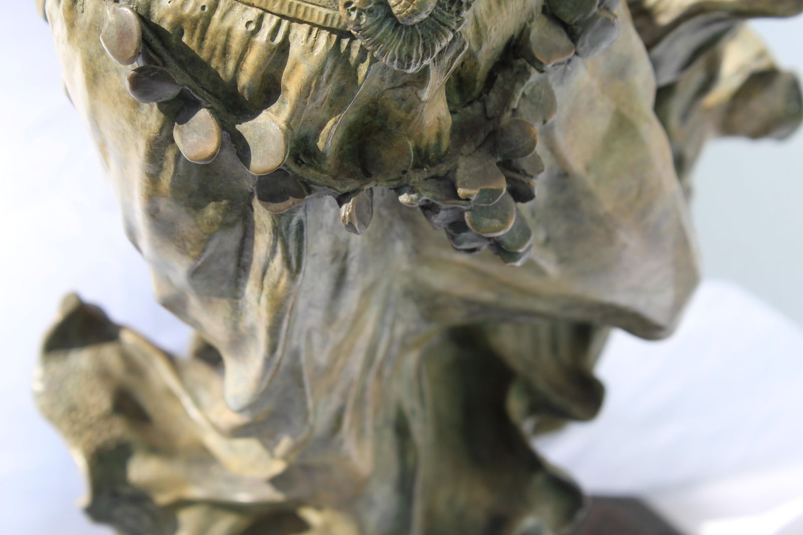 Art deco Style , Lady in Eastern Dance pose , Bronze , Large - 10