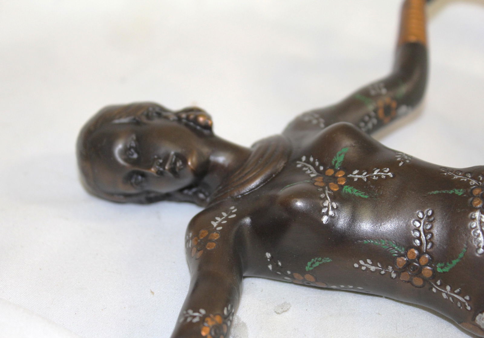 Art Deco Bronze , Dancer , England After Lorenzl - 5