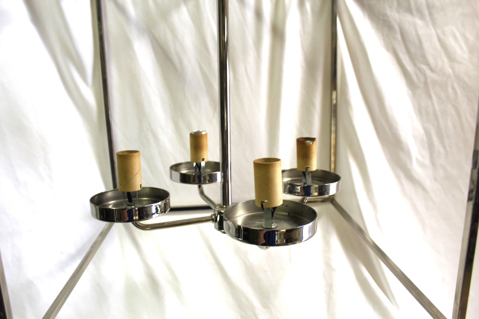 Modern Mid-century Square Pendant , 4 light - 19