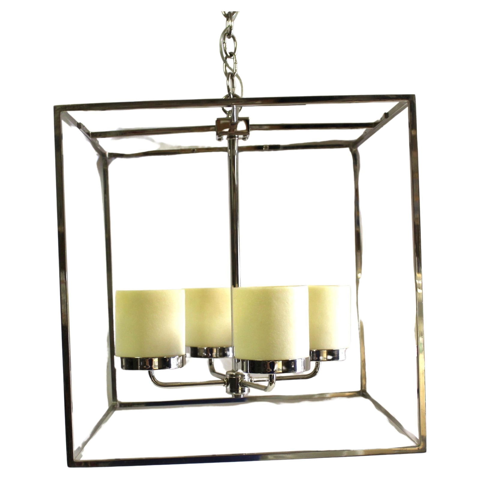 Modern Mid-century Square Pendant , 4 light - 7