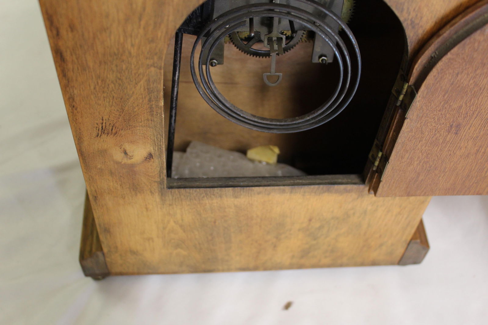 Antique Oak Case Clock /European - 6