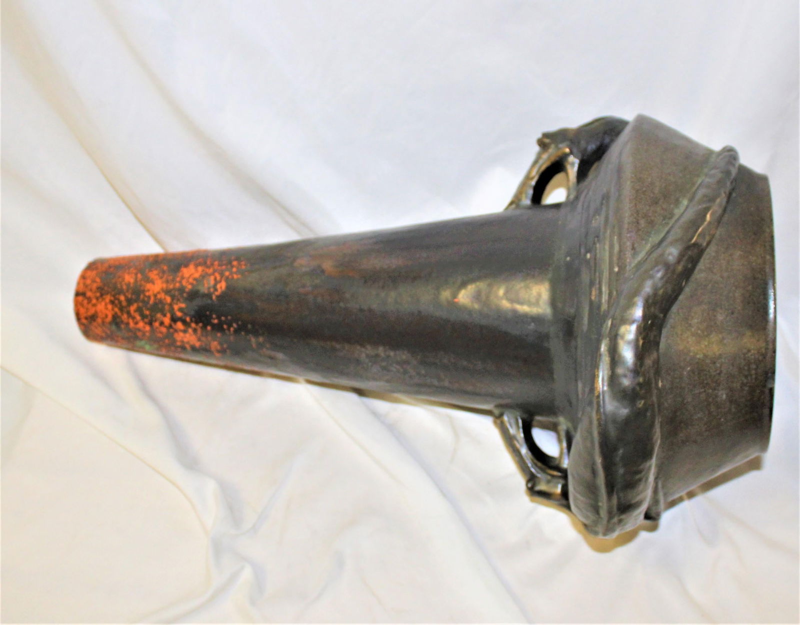 Art Nouveau Vase Ceramic Dragons 'Jugendstil' Markes on Base - 18