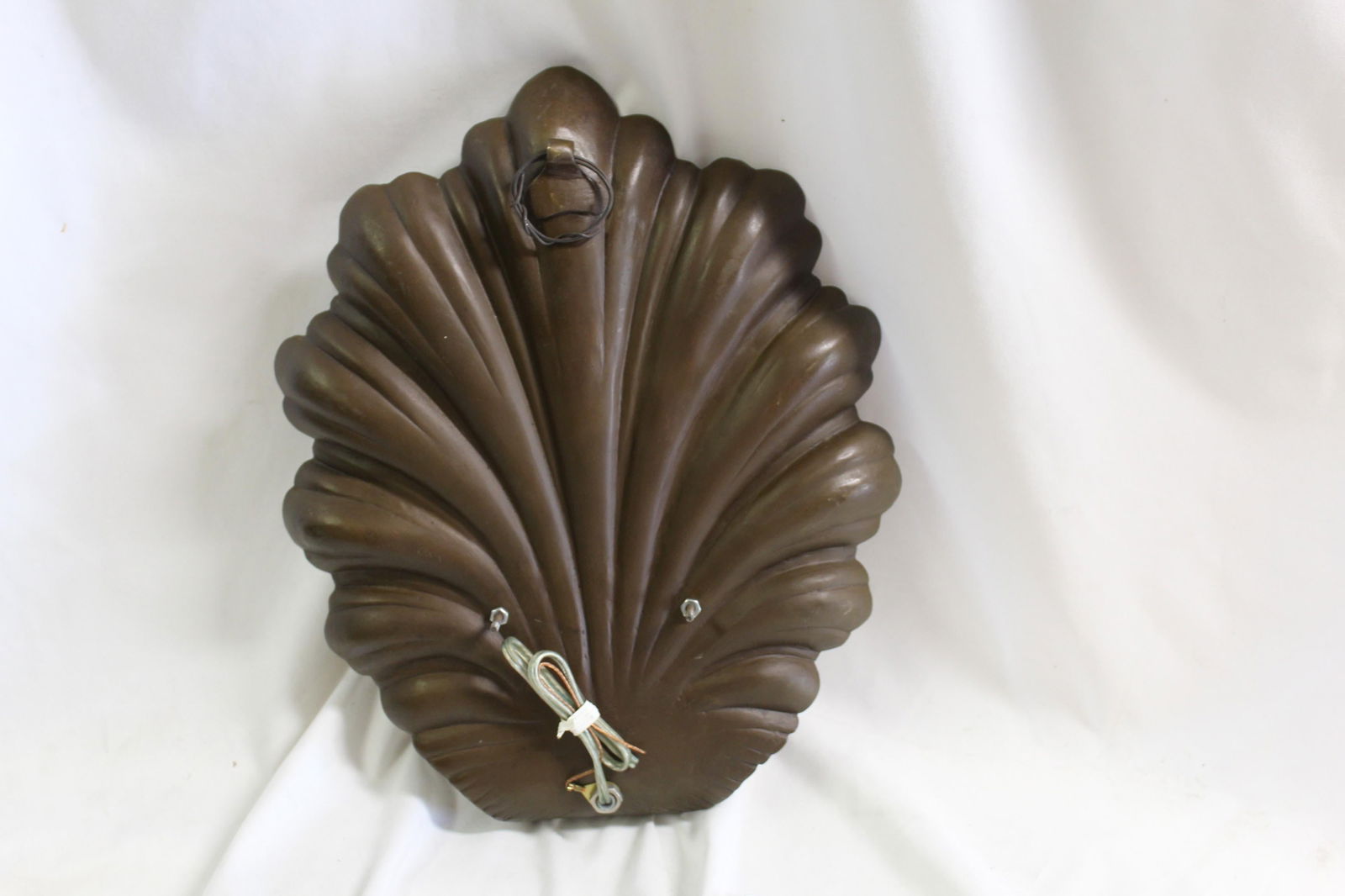 Mid Century Modern Large Leaf Sconce , Bronze - 9