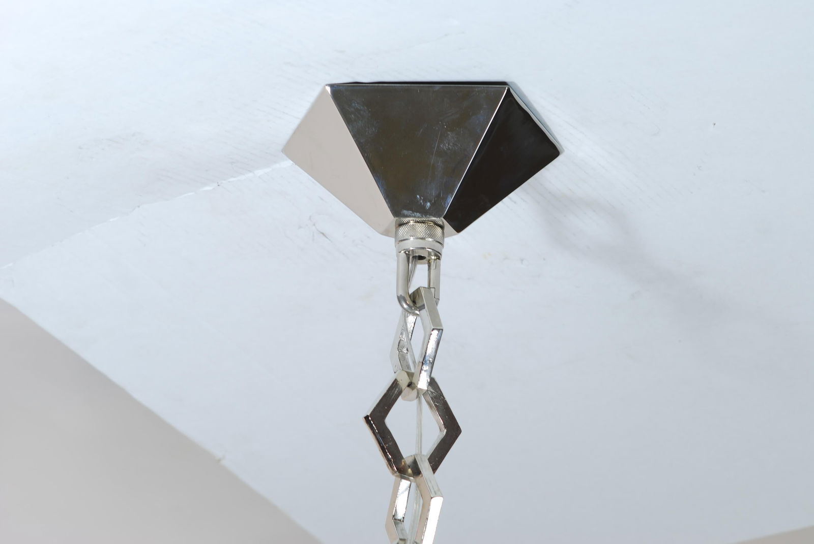 Contemporary Art Deco Star Chandelier After C.J. Weisnstein Custom2009 - 12