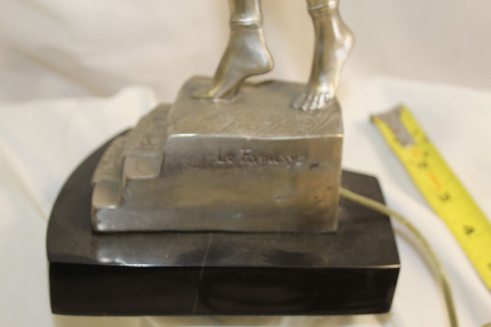 Mid -Century Modern /Deco Lady Lamp - 3