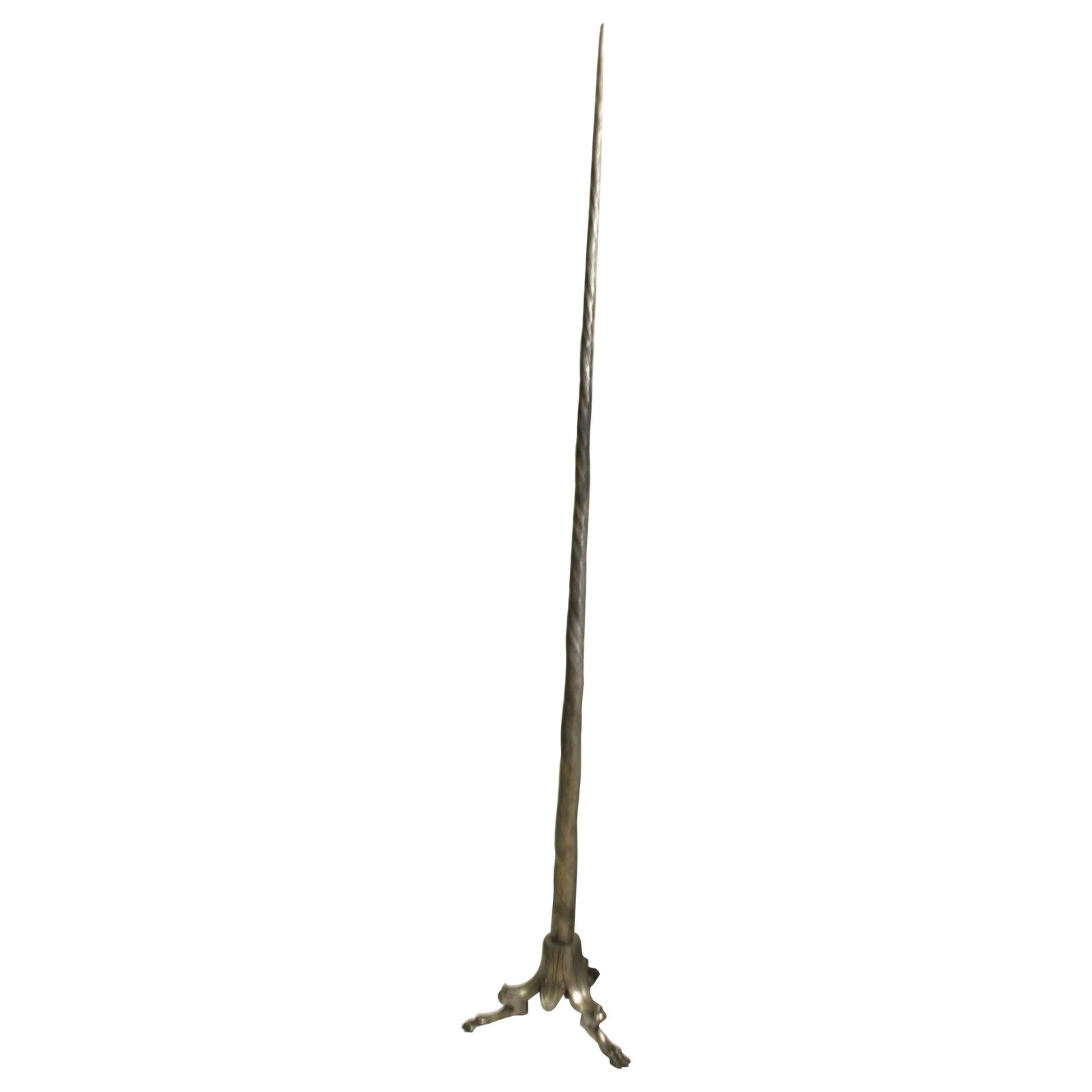 Mid Century Modern/Contemporary model of Narwhal in Bronze