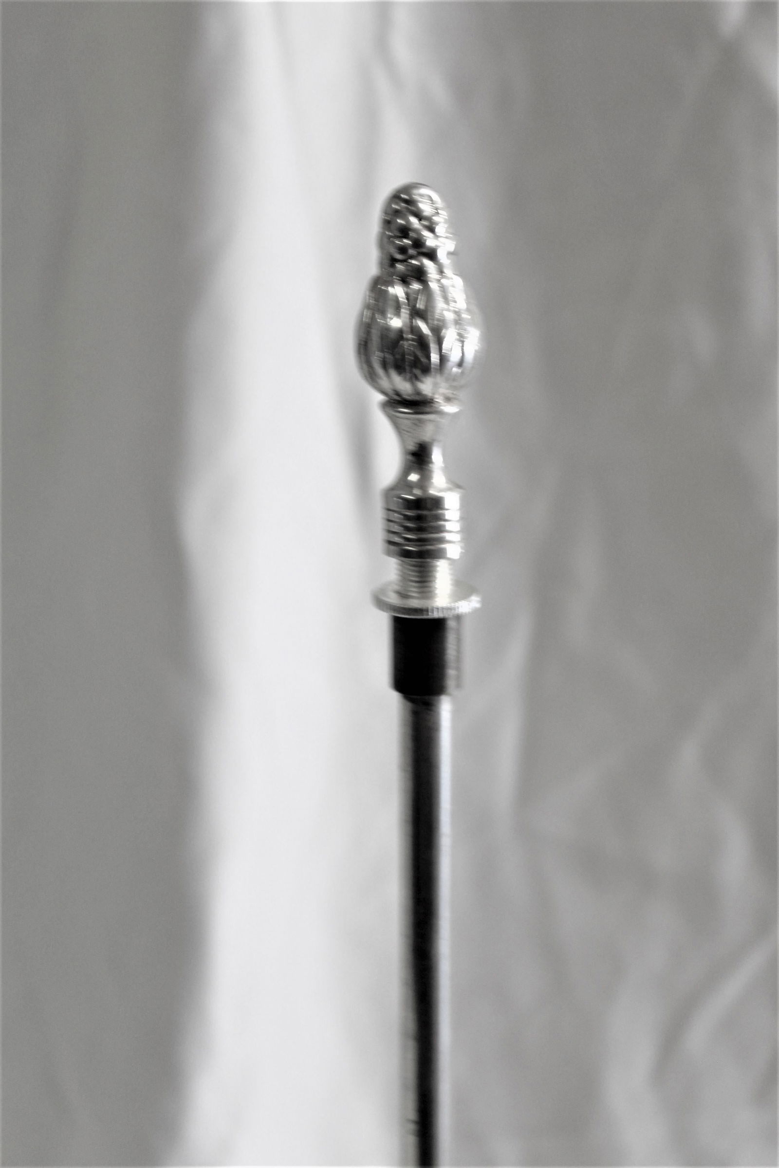 20 Th Century 3 Light Bouillotte Lamp Style Silvered - 3