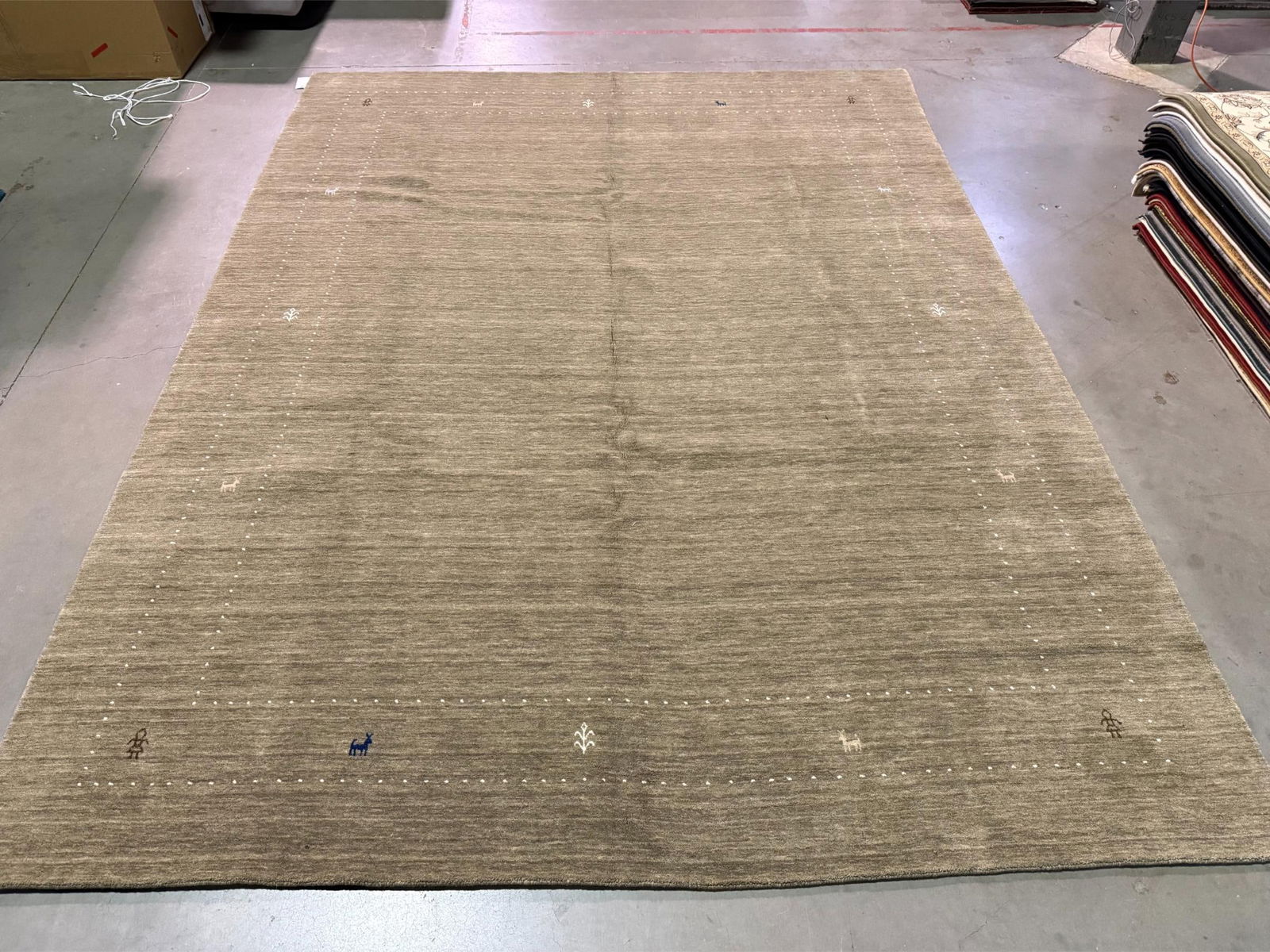 Magnificent Gabbeh Rug 9x11.8 - 2