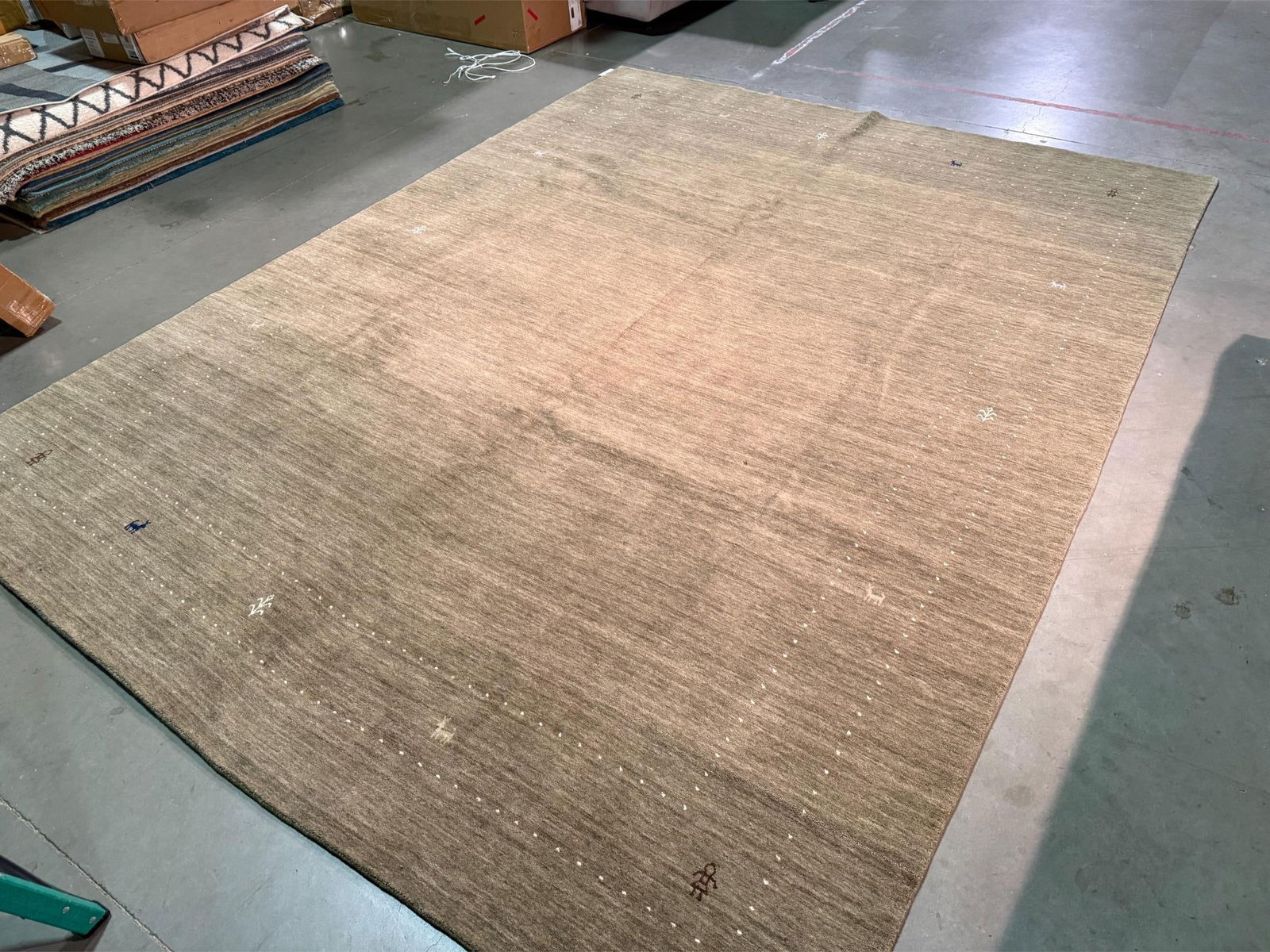 Magnificent Gabbeh Rug 9x11.8 - 4